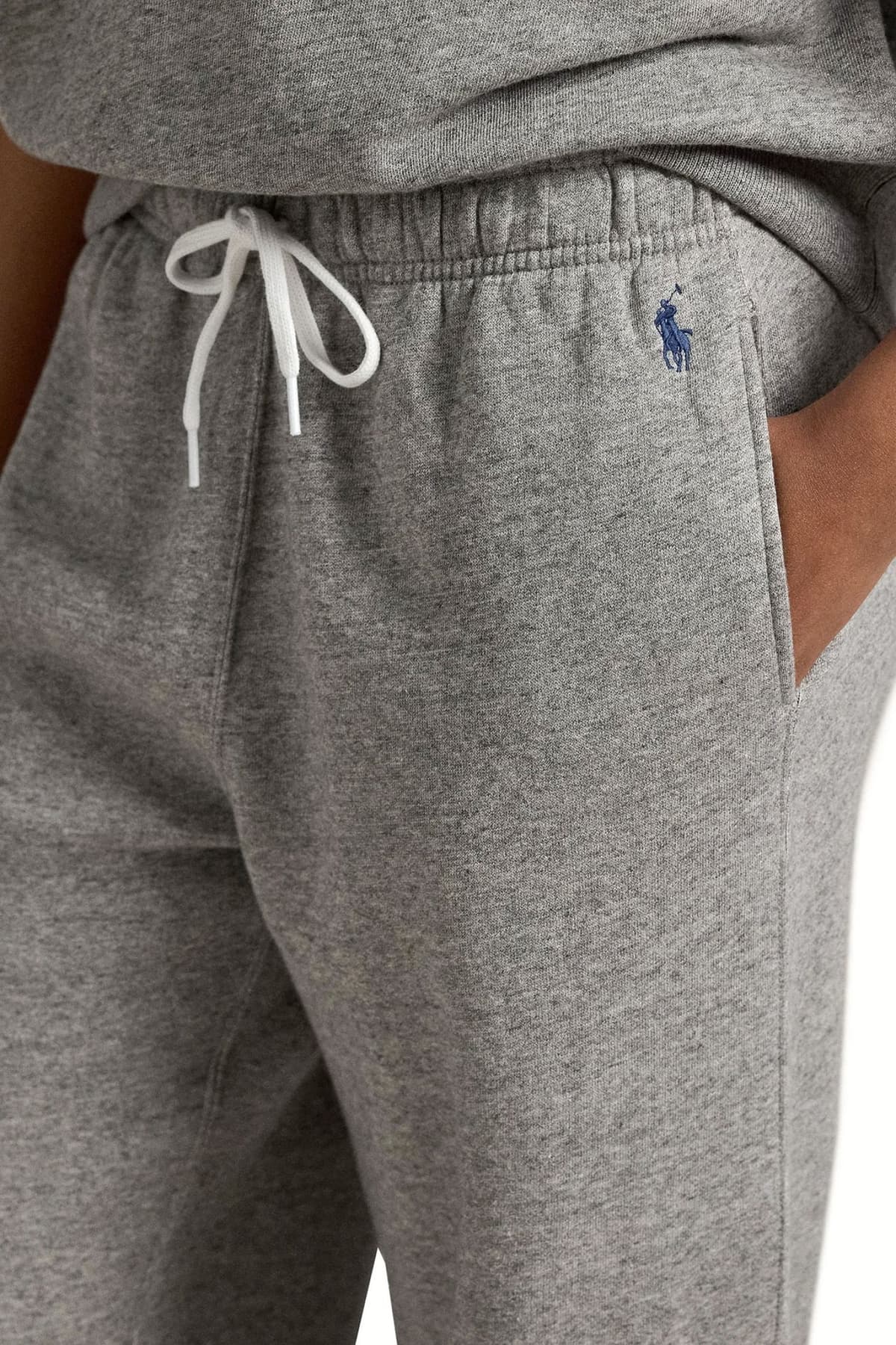 RALPH LAUREN ΠΑΝΤΕΛΟΝΙ ΦΟΡΜΑ CLASSICS LOGO ΓΚΡΙ