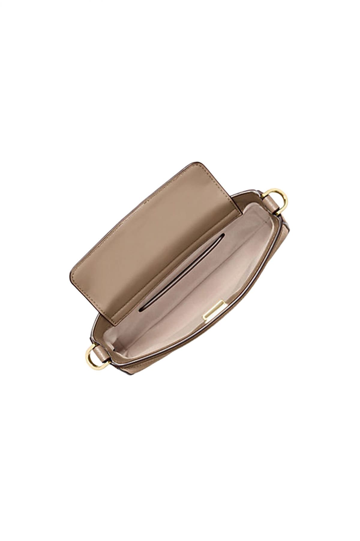 MICHAEL KORS ΤΣΑΝΤΑKI CROSSBODY BRYANT ΑΛΥΣΙΔΑ ΜΕΤΑΛΛΙΚΟ LOGO ΕLAPHANT