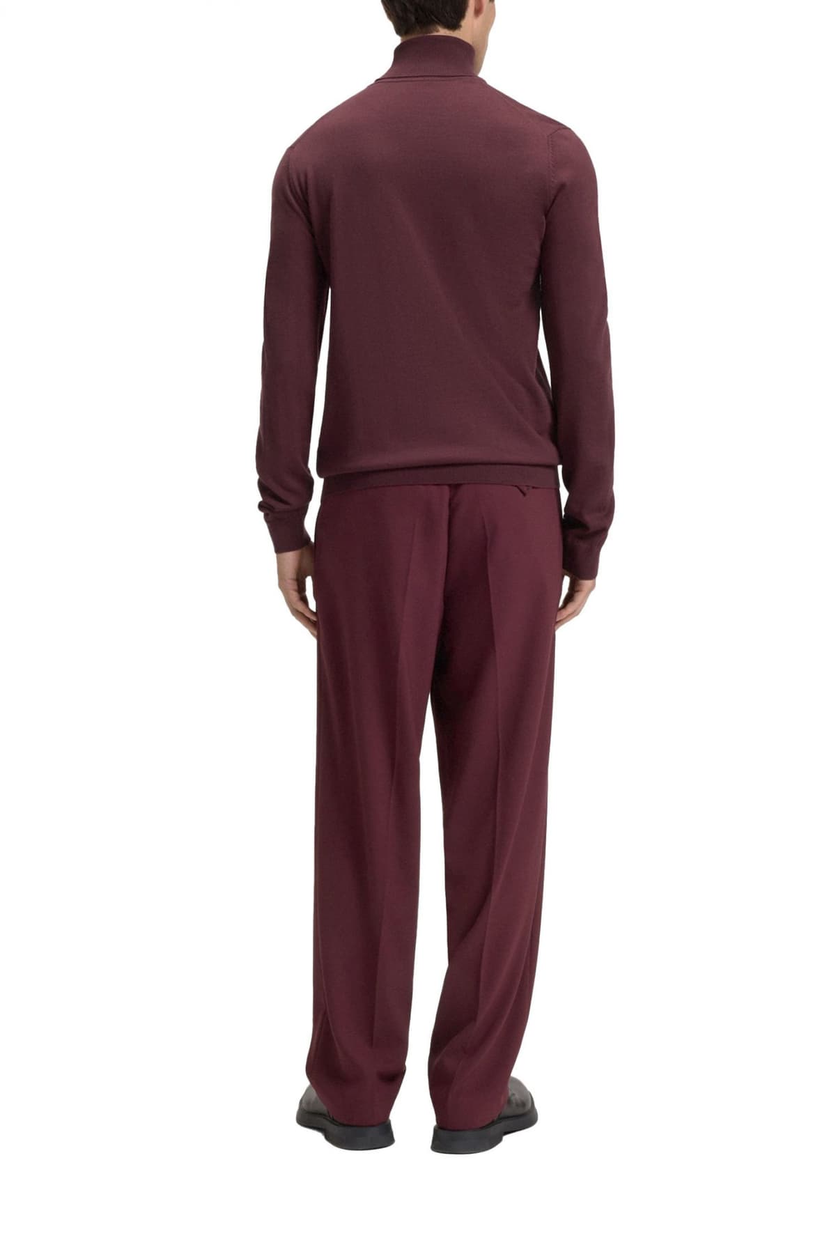 HUGO ΠΛΕΚΤΟ TURTLENECK SAN THOMAS-M ΜΠΟΡΤΝΩ