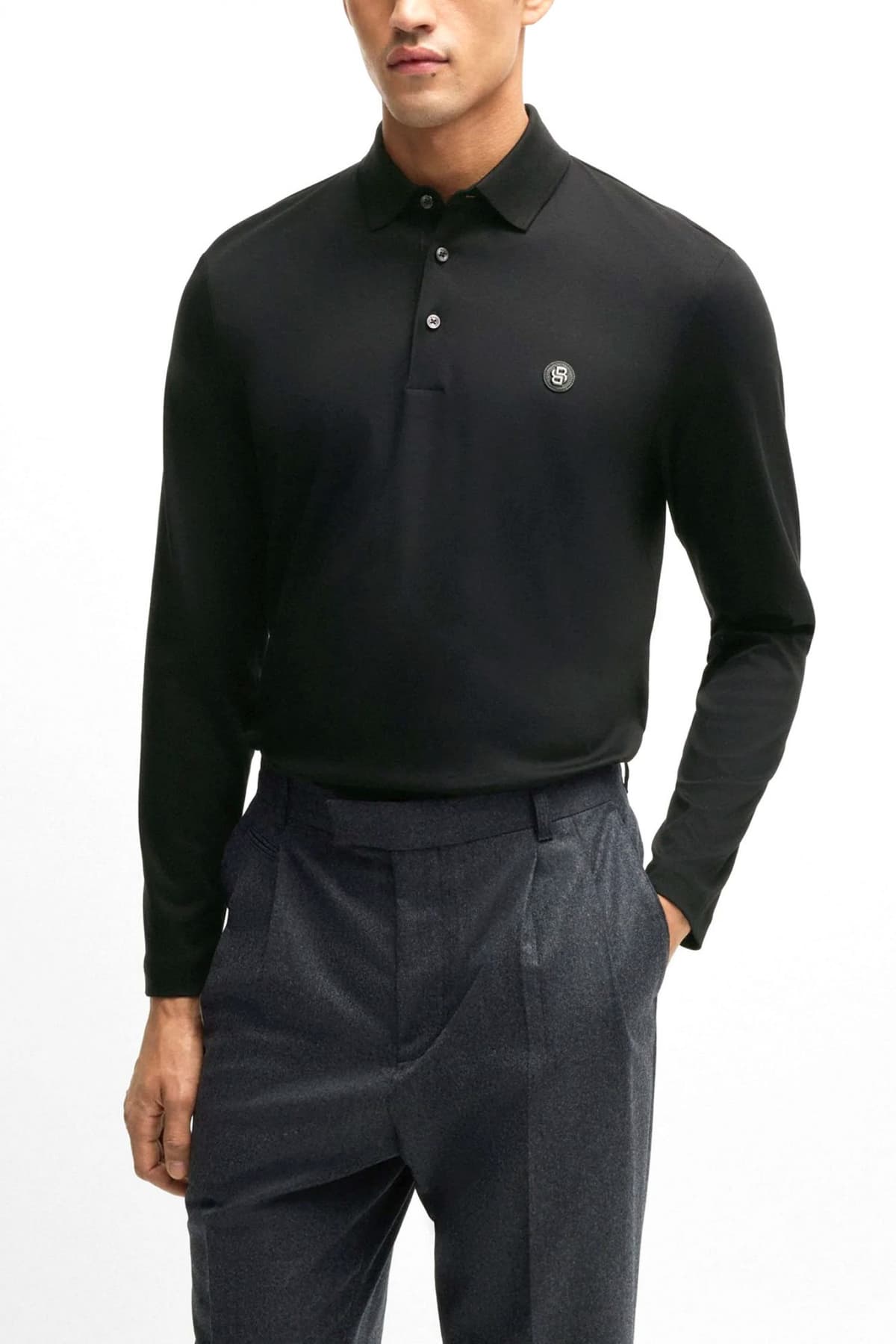 Men's Polo Shirts Boss Black