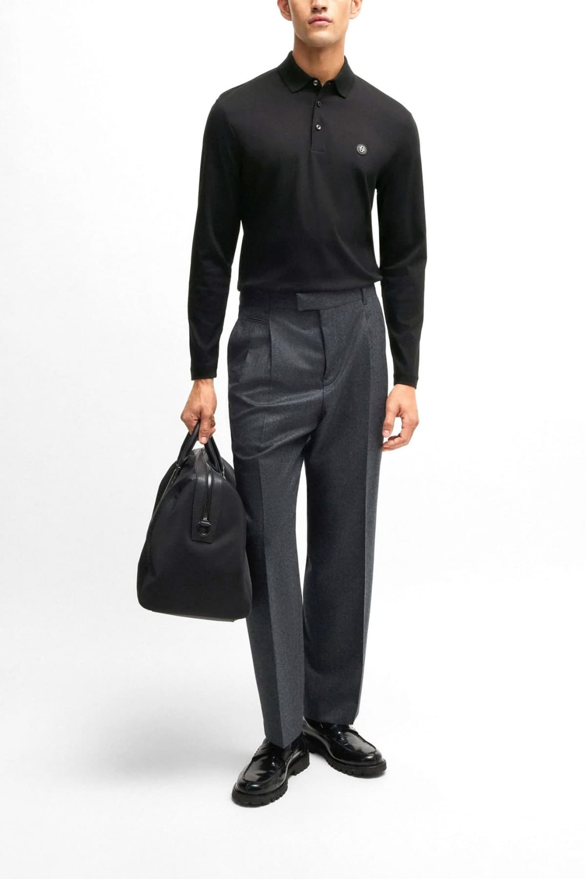 Men's Polo Shirts Boss Black