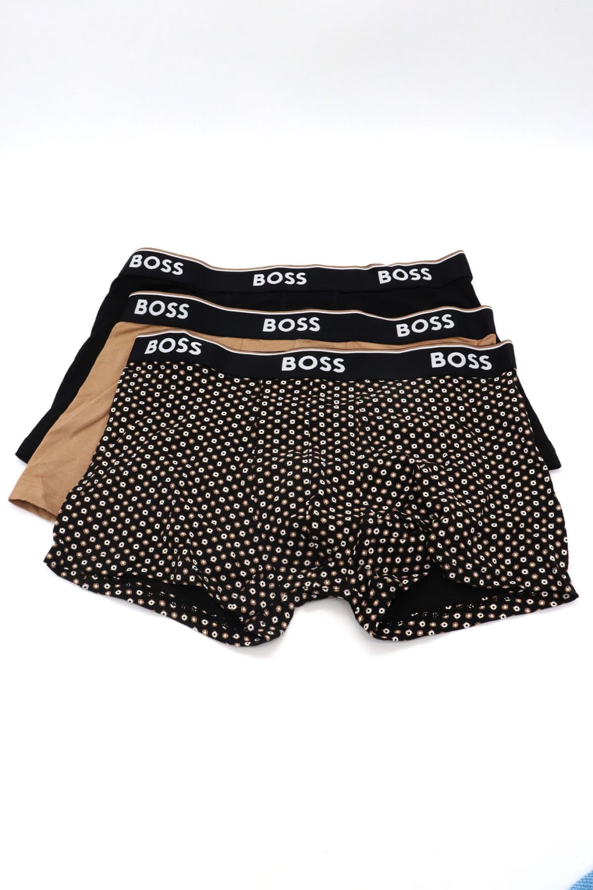 BOSS ΕΣΩΡΟΥΧΟ 3P TRUNK POWER DESIG ΜΑΥΡΟ-ΜΠΕΖ