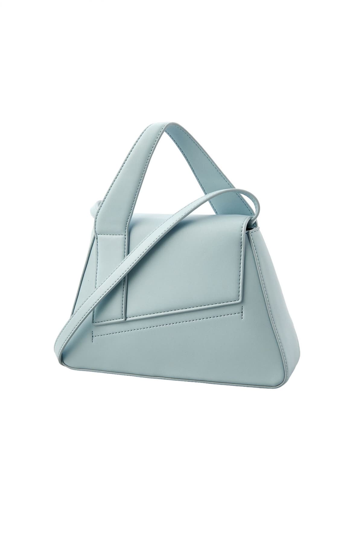 HUGO BLUE ΤΣΑΝΤΑ ΧΕΙΡΟΣ/CROSSBODY LYLAH TOP HANDLE LOGO ΣΙΕΛ