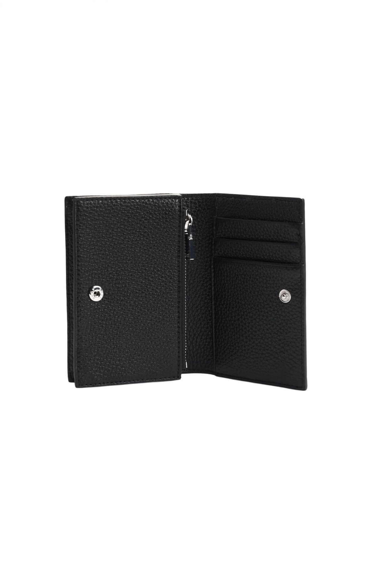 BOSS ΠΟΡΤΟΦΟΛΙ ANETT NEW SM WALLET LOGO ΜΑΥΡΟ