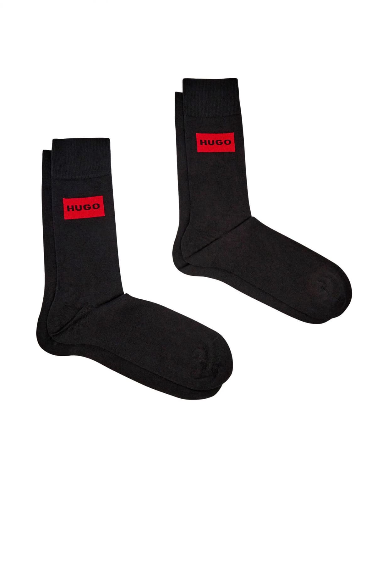 HUGO ΚΑΛΤΣΕΣ 2P RS RED LABEL CC LOGO ΜΑΥΡΟ