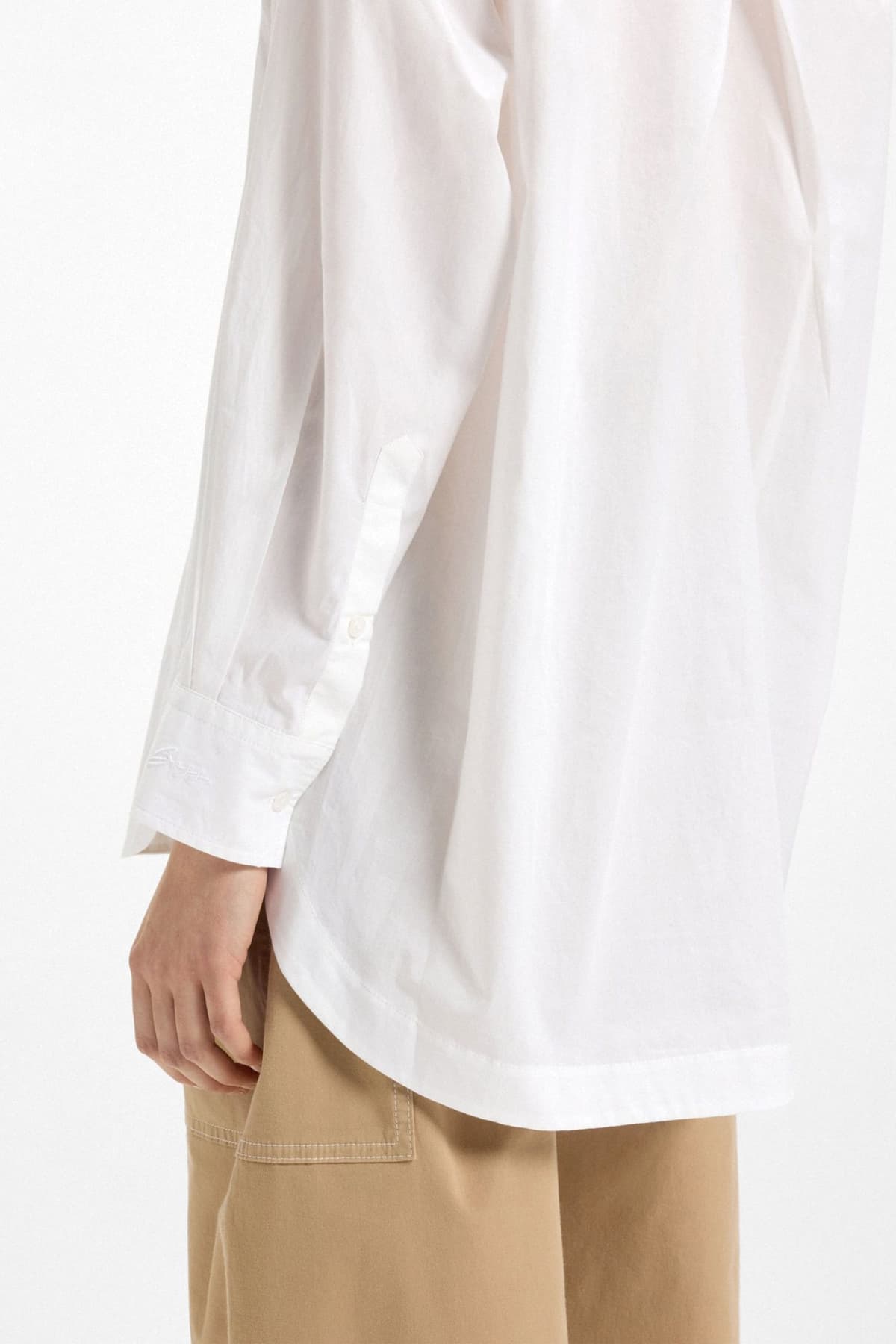 BOSS ΠΟΥΚΑΜΙΣΟ C_BOSTAFFA ΛΕΥΚΟ