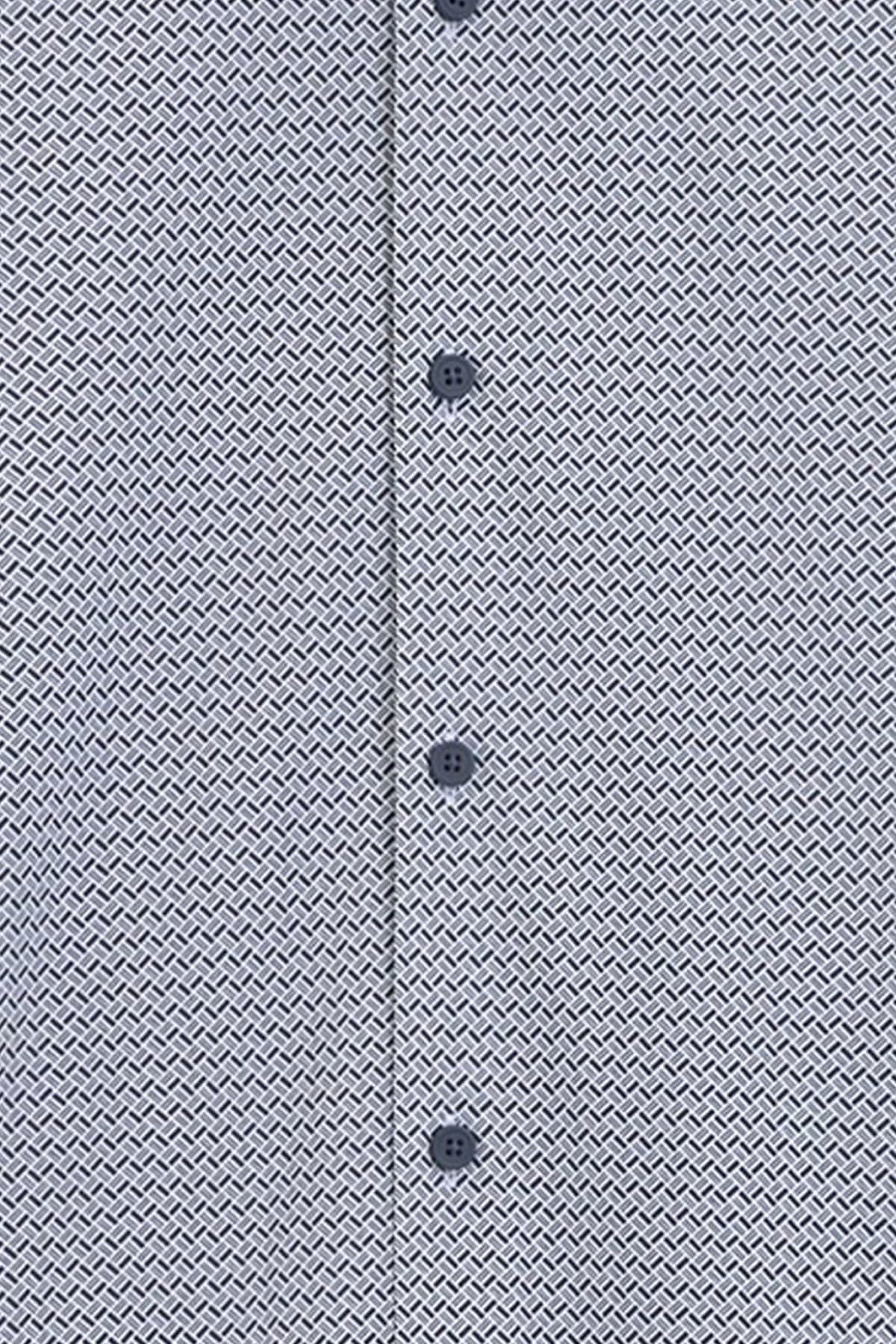 BOSS PERFORMANCE ΠΟΥΚΑΜΙΣΟ ΜΚΡΟΣΧΕΔΙΟ SLIM FIT P-ROAN-KENT-C1-233 ΜΠΛΕ