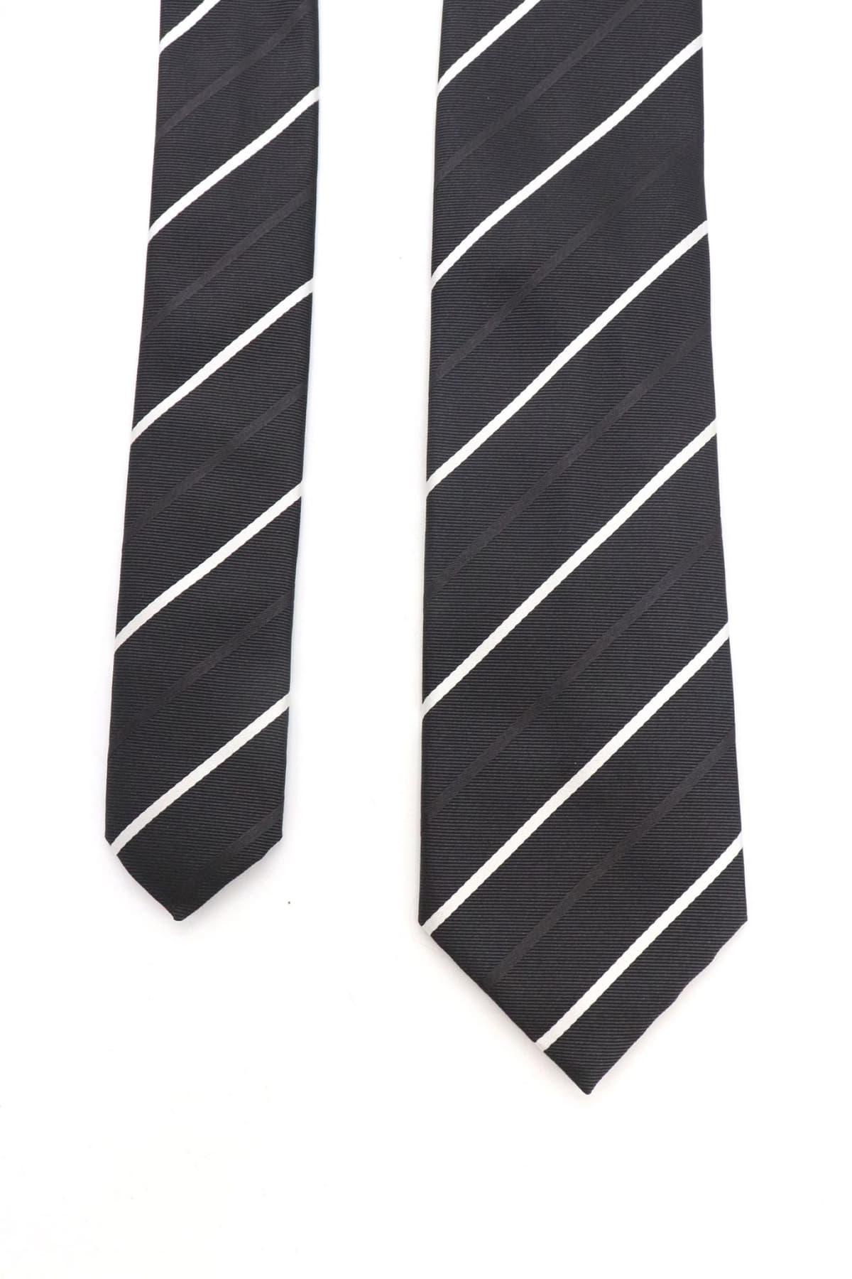 BOSS ΓΡΑΒΑΤΑ ΡΙΓΕ H-TIE 7.5 253 ΓΚΡΙ-ΛΕΥΚΟ