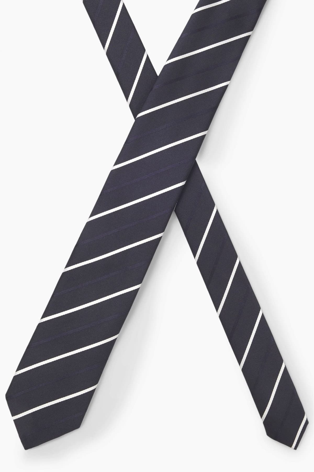 BOSS ΓΡΑΒΑΤΑ 7.5cm ΣΚΟΥΡΟ ΜΠΛΕ