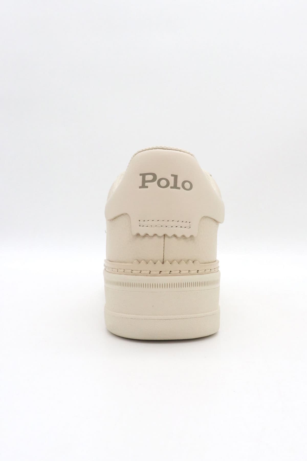 RALPH LAUREN ΠΑΠΟΥΤΣΙΑ SNEAKERS MASTERS-CRT-SK-LTL ΕΚΡΟΥ