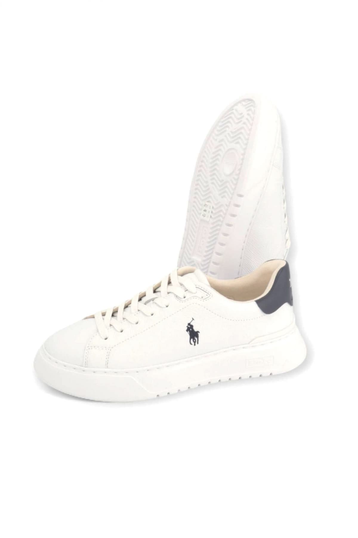RALPH LAUREN ΠΑΠΟΥΤΣΙΑ SNEAKERS COURT-SK-LTL ΛΕΥΚΟ