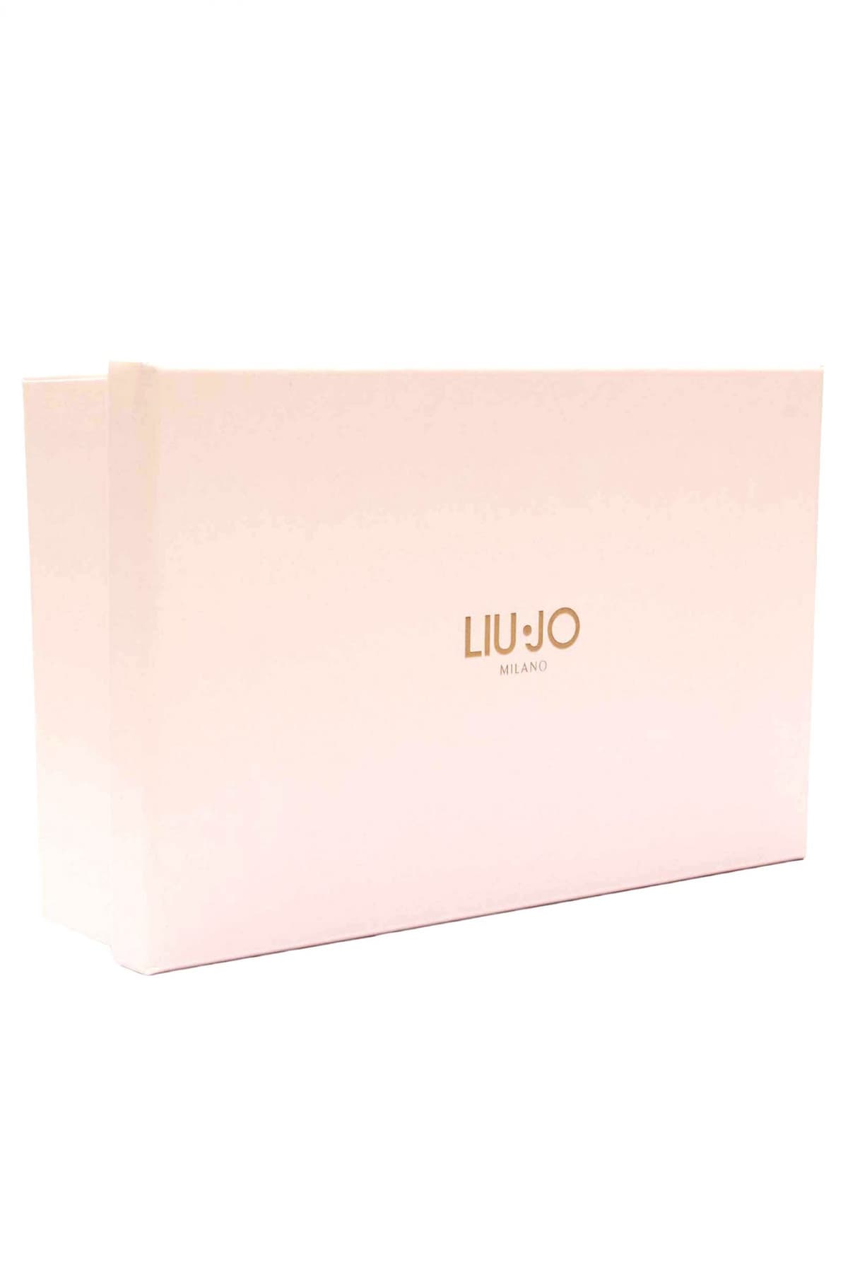 LIU-JO BETTER ΠΟΡΤΟΦΟΛΙ LOGO ΜΕΤΑΛΛΙΚΟ ΜΑΥΡΟ