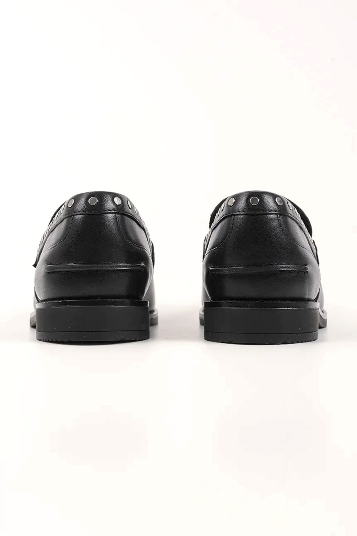 KARL LAGERFELD ΠΑΠΟΥΤΣΙΑ ΜΟΚΑΣΙΝΙΑ MIA STUDS LOAFER ΤΡΟΥΚΣ ΜΕΤΑΛΛΙΚΟ LOGO MAYΡΟ