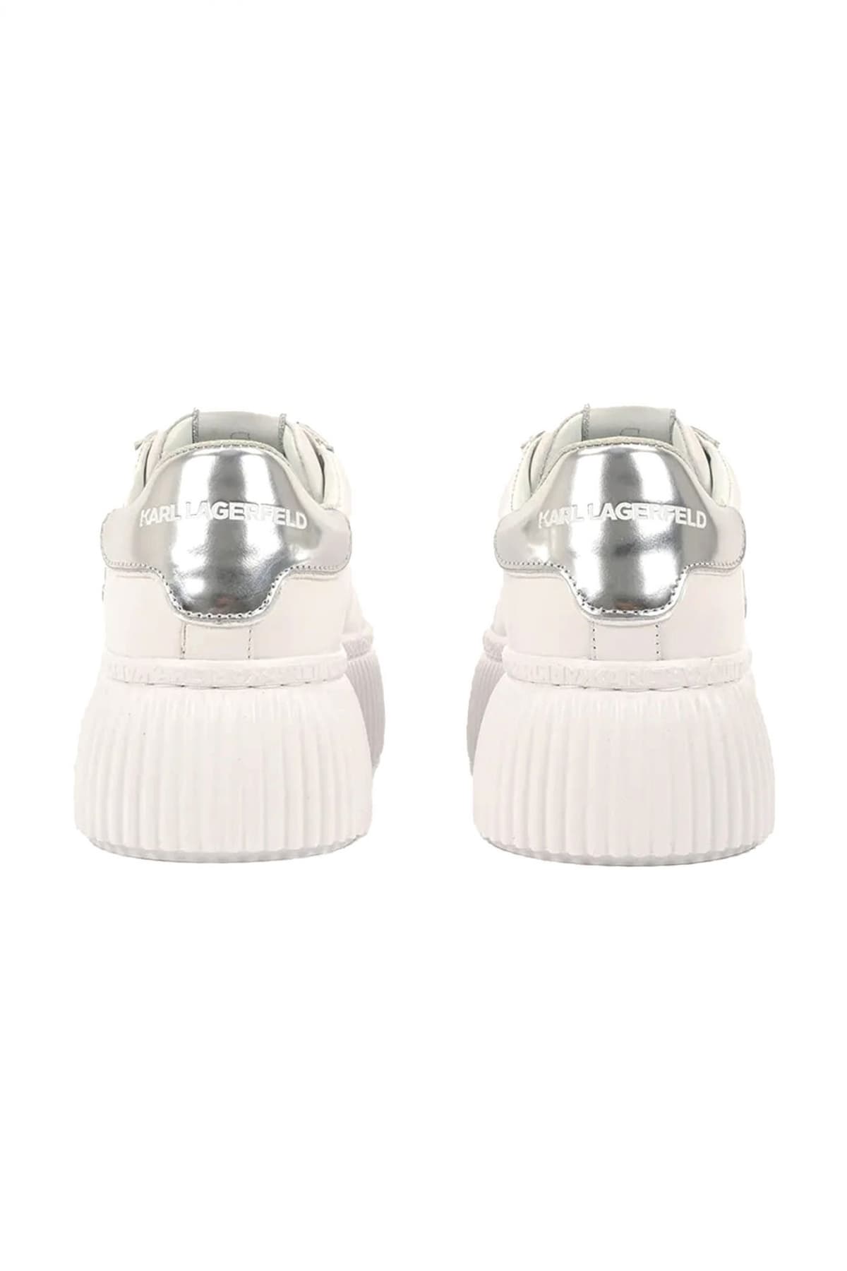 KARL LAGERFELD ΠΑΠΟΥΤΣΙΑ SNEAKERS KREEPER LO ANAΓΛΥΦΟ LOGO ΛΕΥΚΟ