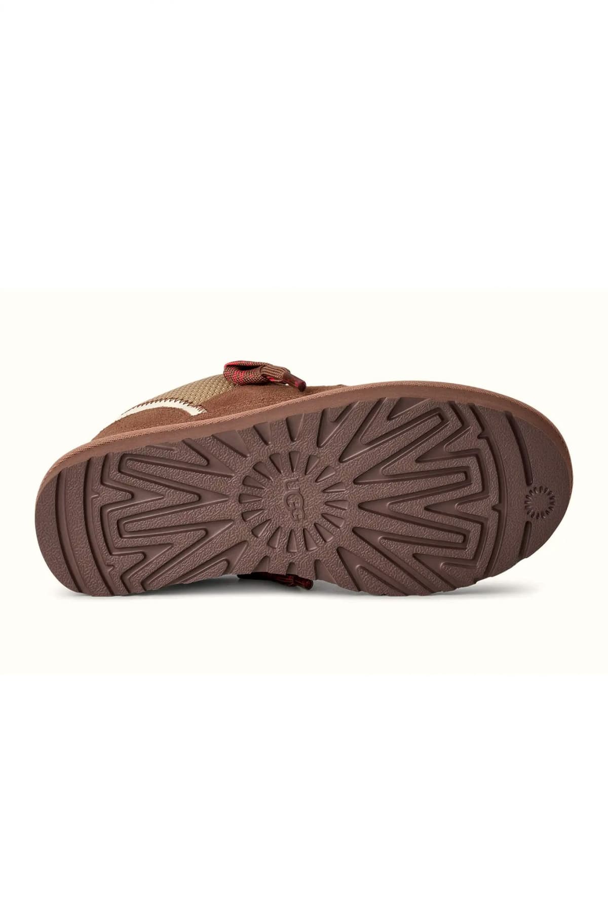 UGG ΠΑΠΟΥΤΣΙΑ SNEAKERS LOWMEL ΣΟΥΕΤ LOGO ΚΑΦΕ ΑΝΟΙΧΤΟ/ΜΠΕΖ