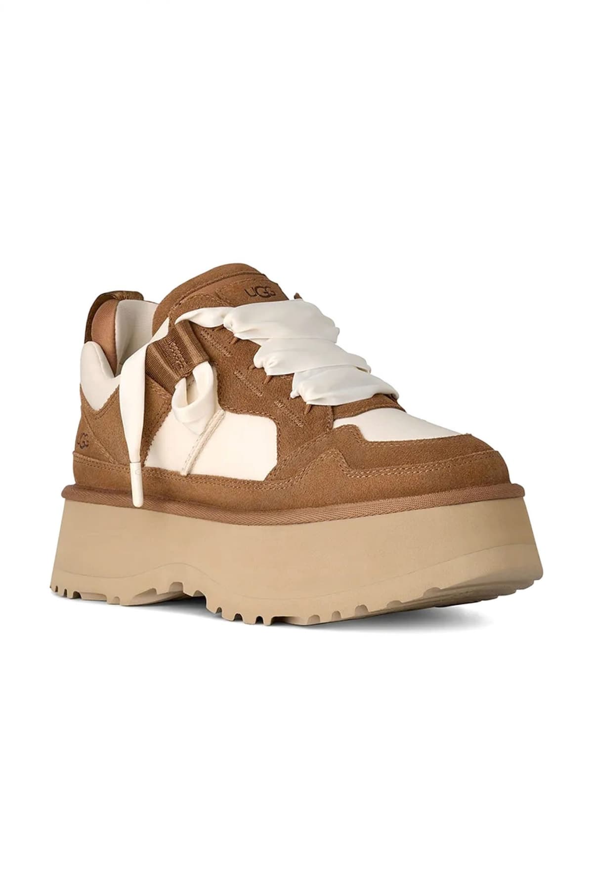 UGG ΠΑΠΟΥΤΣΙΑ SNEAKERS ASTROMEL LOGO ΤΑΜΠΑ/ΜΠΕΖ
