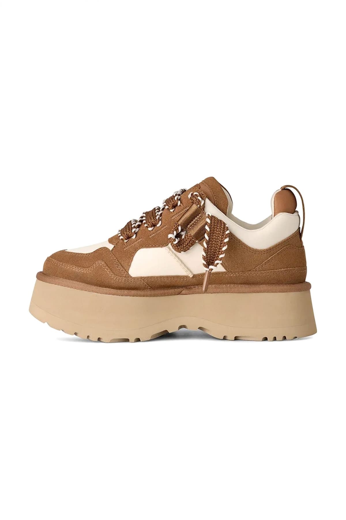 UGG ΠΑΠΟΥΤΣΙΑ SNEAKERS ASTROMEL LOGO ΤΑΜΠΑ/ΜΠΕΖ