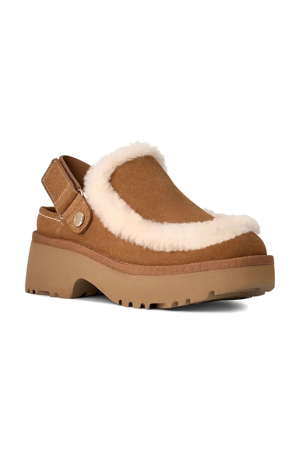 UGG ΠΑΠΟΥΤΣΙΑ ΠΑΝΤΟΦΛΕΣ ESMEE CLOG LOGO ΤΑΜΠΑ