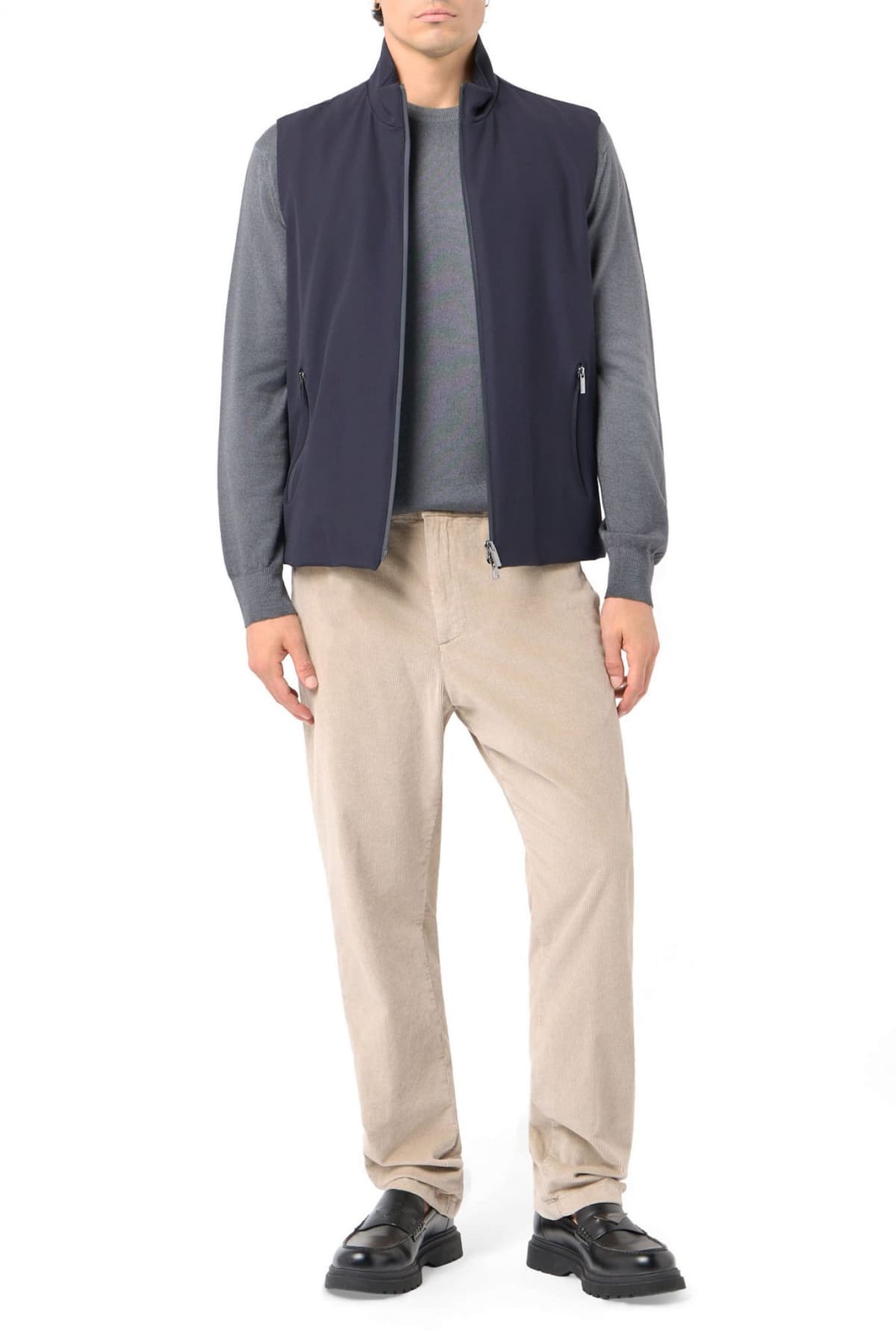 PAUL&SHARK ΜΠΟΥΦΑΝ ΑΜΑΝΙΚΟ DYNAMIC STRETCH ΜΠΛΕ