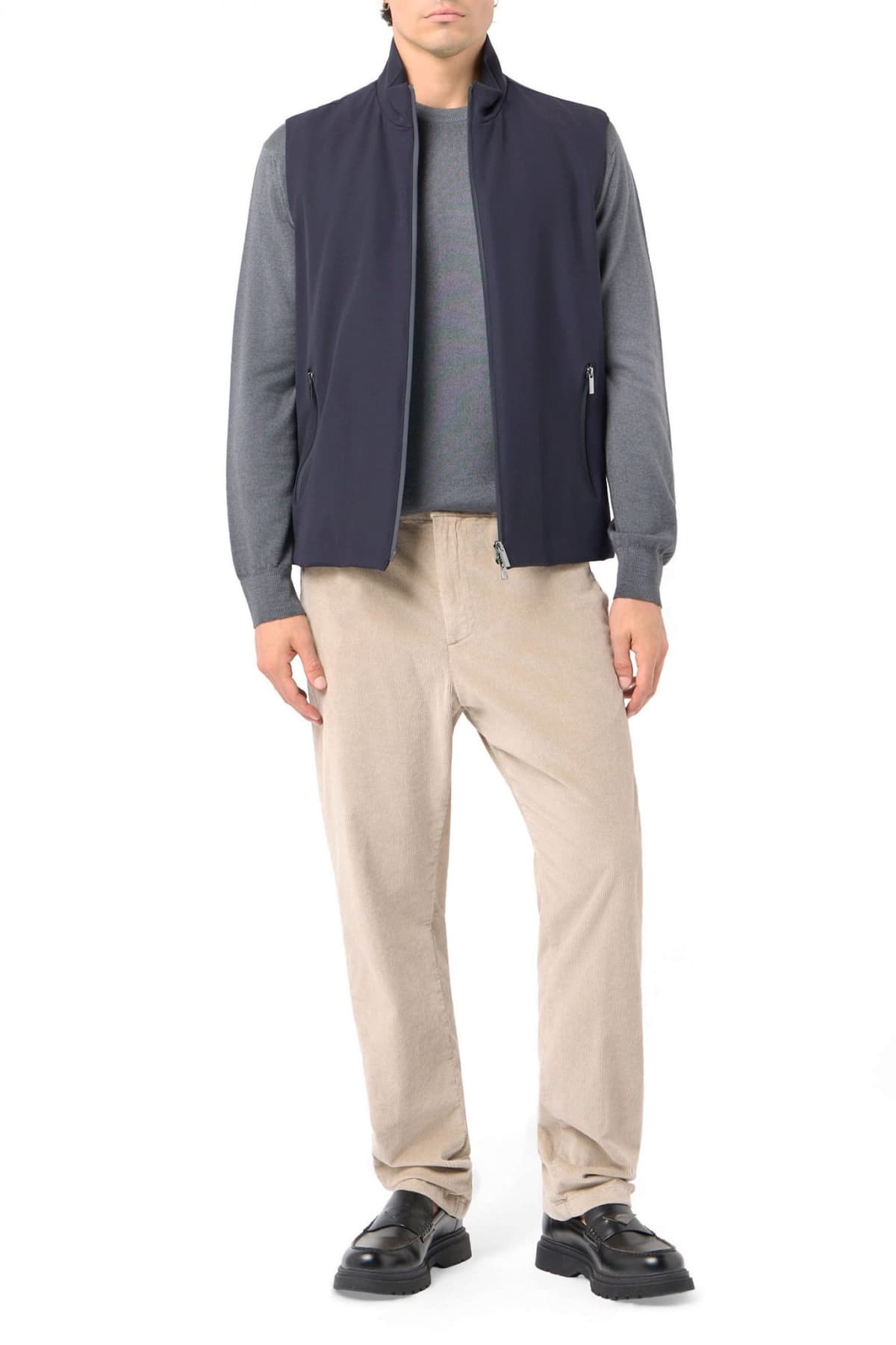 PAUL&SHARK ΜΠΟΥΦΑΝ ΑΜΑΝΙΚΟ DYNAMIC STRETCH ΜΠΛΕ