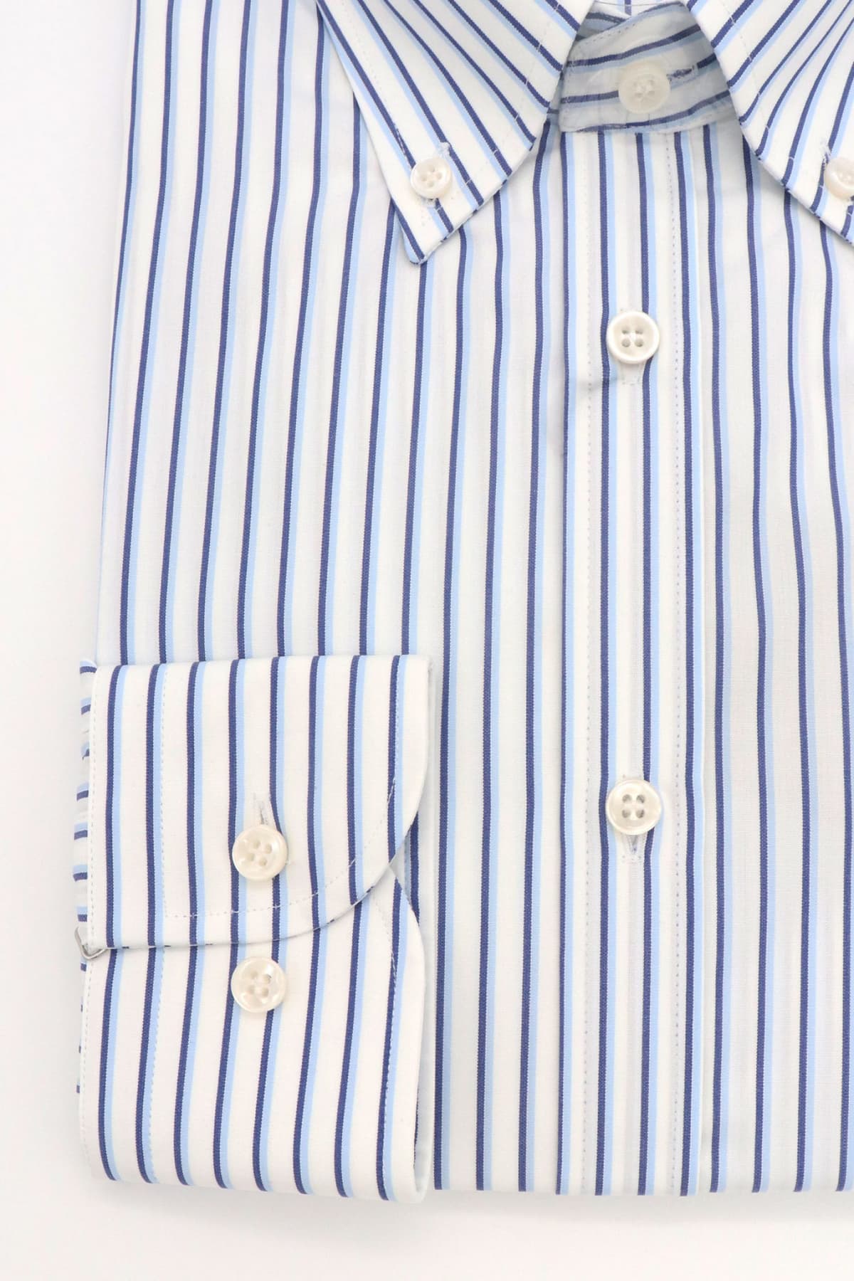 PAUL&SHARK ΠΟΥΚΑΜΙΣΟ BUTTON DOWN ΡΙΓΕ ΜΠΛΕ-ΛΕΥΚΟ-ΣΙΕΛ