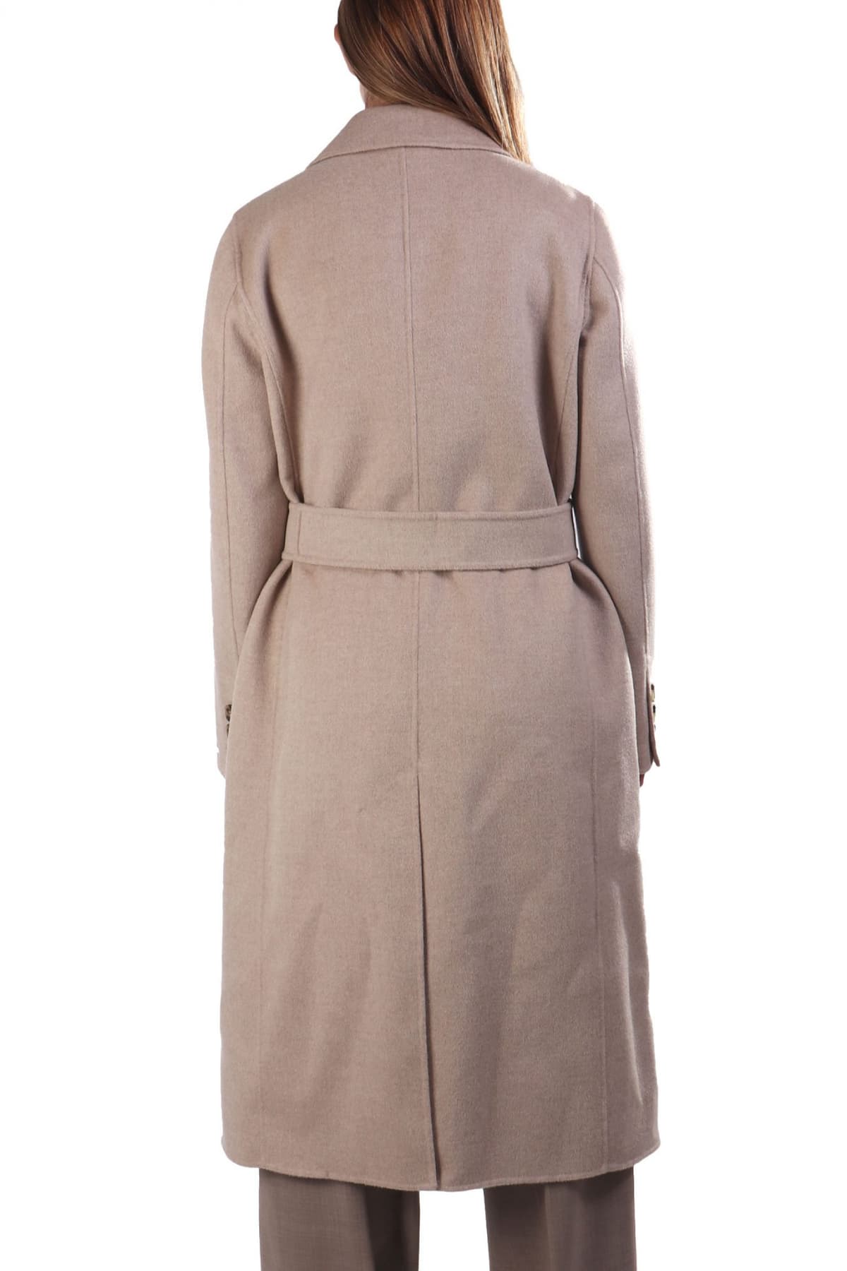 MARELLA ΠΑΛΤΟ ARA ΣΤΑΥΡΩΤΟ ΑΠΟΣΠΩΜΕΝΗ ΖΩΝΗ ΜΠΕΖ