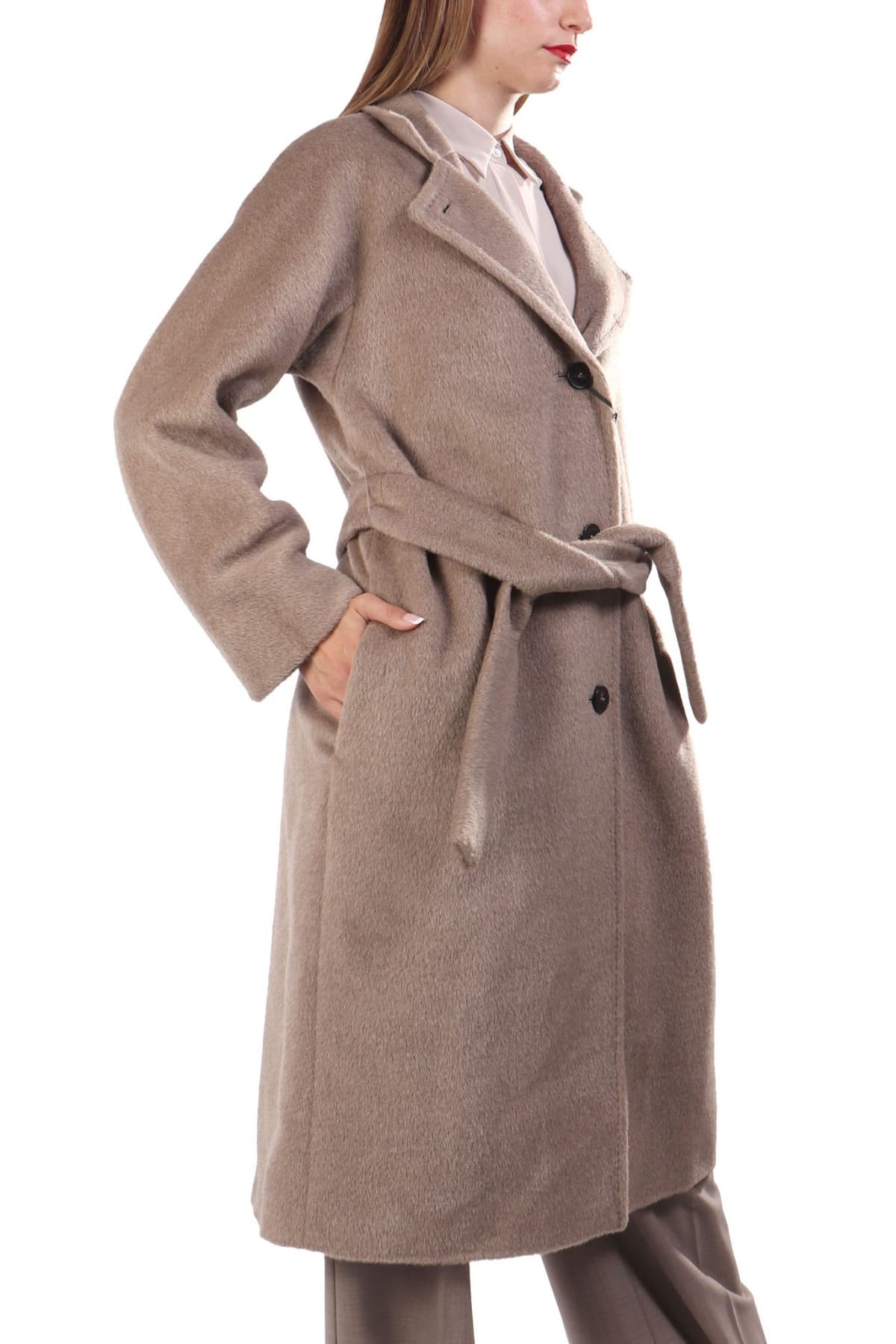 MARELLA ΠΑΛΤΟ ΓΙΑΚΑ ΜΑΟ ATTUALE1 ΑΠΟΣΠΩΜΕΝΗ ΖΩΝΗ ΜΠΕΖ