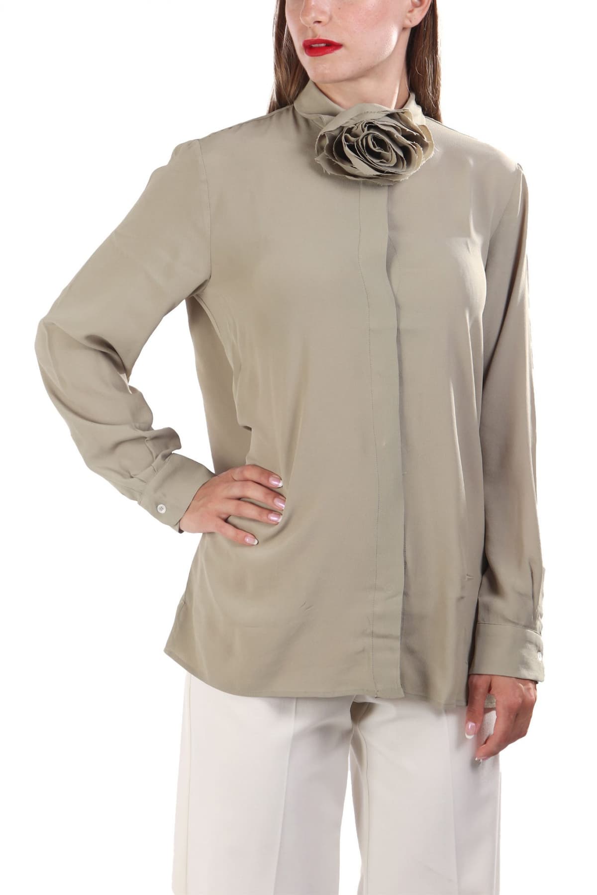 MARELLA ΠΟΥΚΑΜΙΣΟ CABIRIA ΚΡΥΦΑ ΚΟΥΜΠΙΑ ΑΠΟΣΠΩΜΕΝΗ ΚΟΡΔΕΛΑ ΛΑΙΜΟΥ ΧΑΚΙ