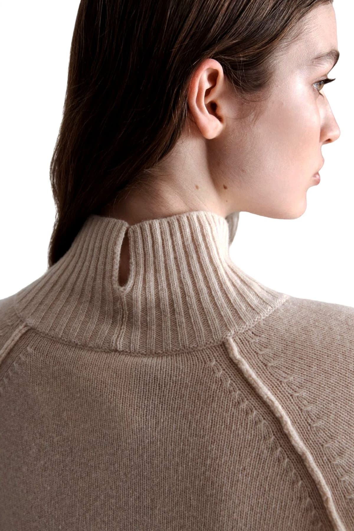 MARELLA MONOCHROME ΠΛΕΚΤΟ ΛΟΥΠΕΤΟ OVERSIZED ECCELSO ΜΠΕΖ