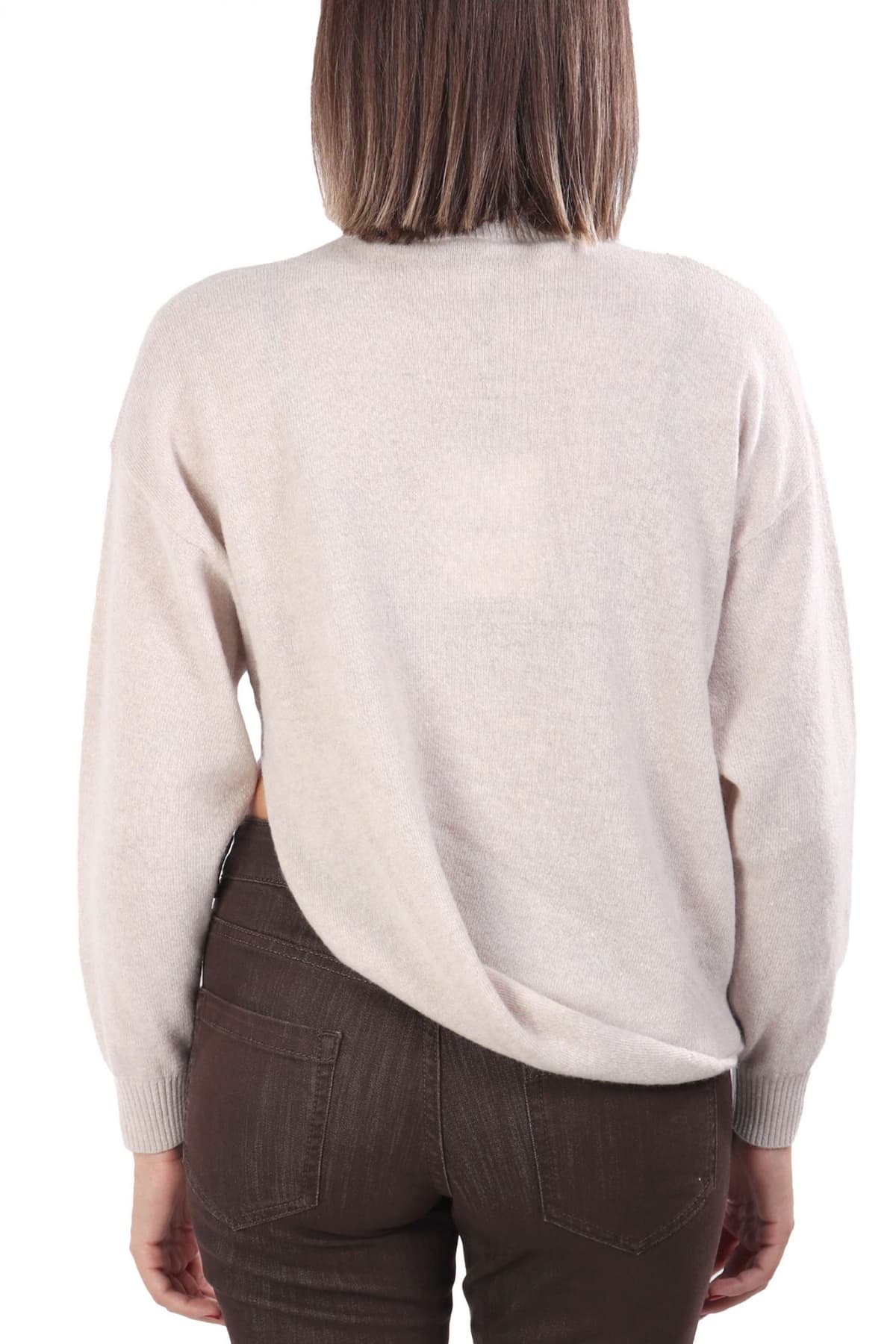 MARELLA ΠΛΕΚΤΟ ΛΟΥΠΕΤΟ DEBORAH ΑΣΣΥΜΕΤΡΟ ΜΠΕΖ