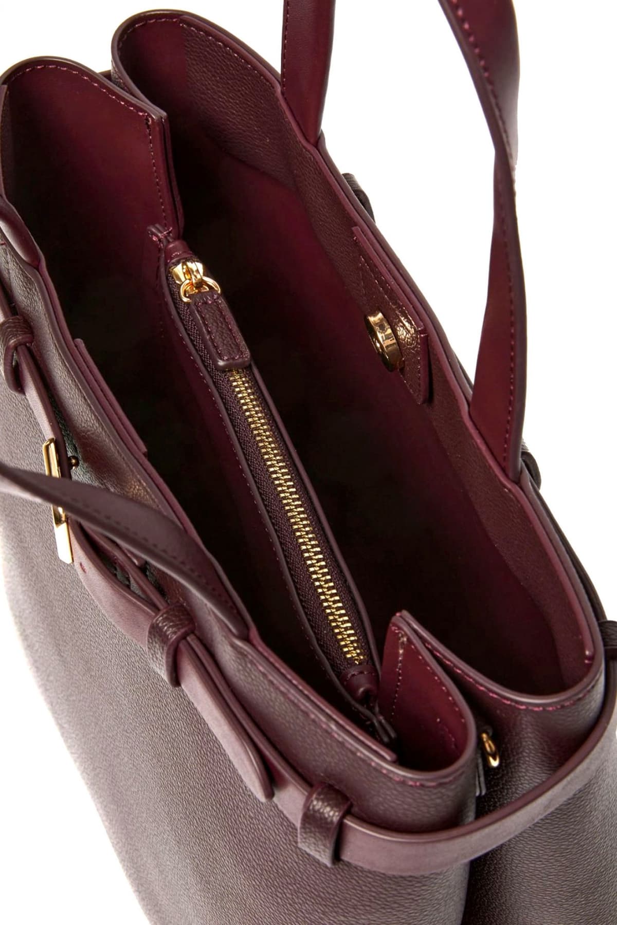 MARELLA ACCESORI ΤΣΑΝΤΑ ΧΕΙΡΟΣ/CROSSBODY SALERNO LOGO ΜΕΤΑΛΛΙΚΟ ΚΑΦΕ