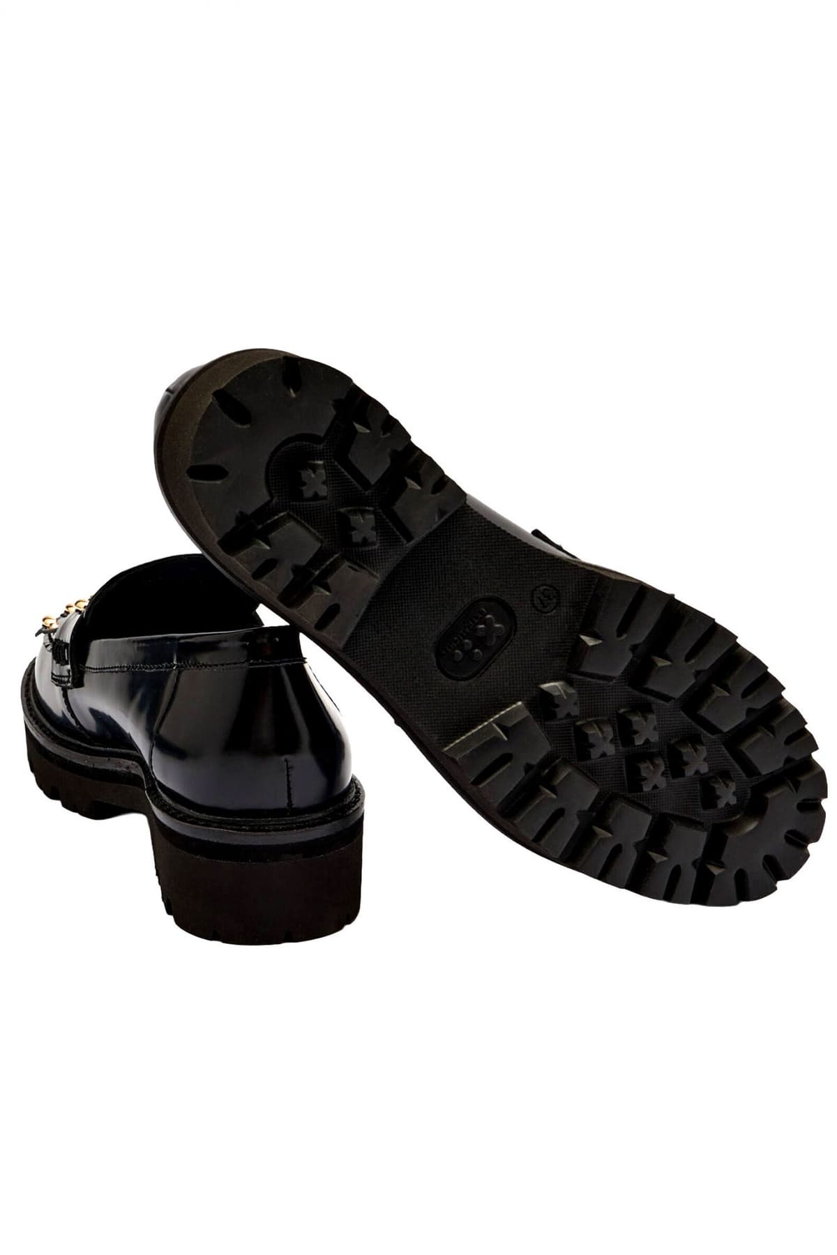 MARELLA ACCESORI ΠΑΠΟΥΤΣΙΑ ΜΟΚΑΣΙΝΙΑ VALZER ΜΑΥΡΟ