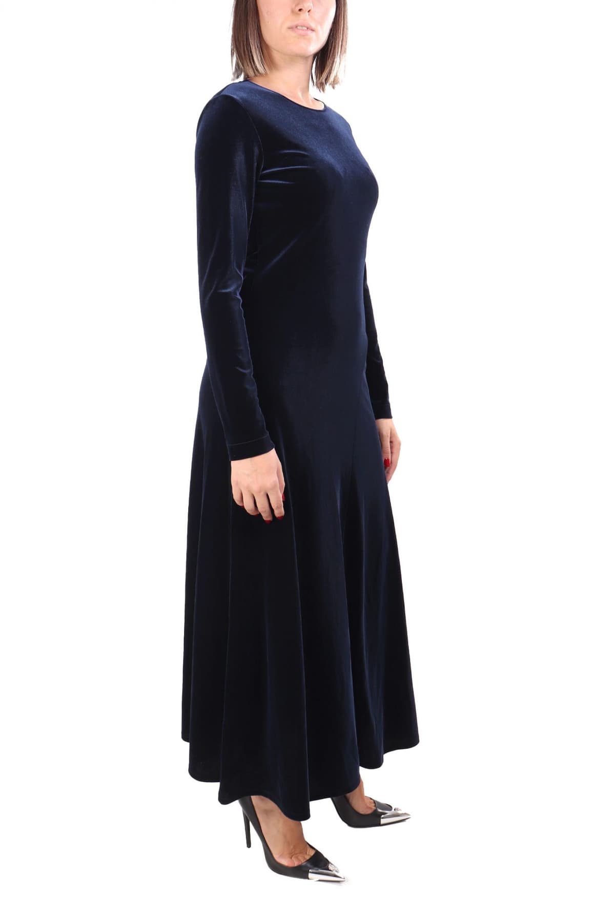 MARELLA ΦΟΡΕΜΑ MAXI RICORSO ΑΝΟΙΓΜΑ ΠΛΑΤΗ ΒΕΛΟΥΤΕ ΜΠΛΕ