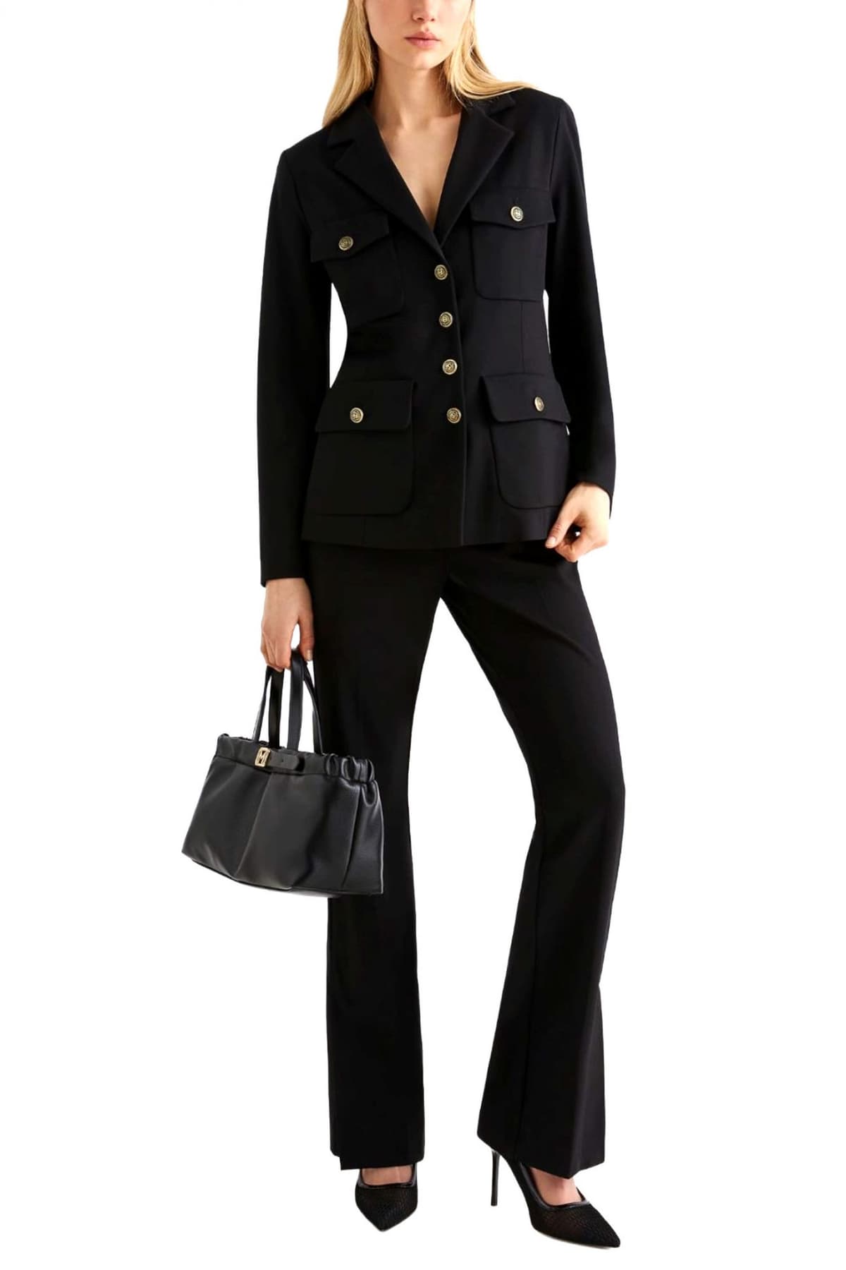 MARELLA SPORT ΣΑΚΑΚΙ ΜΕΣΑΤΟ COLTRE ΤΣΕΠΕΣ ΜΑΥΡΟ