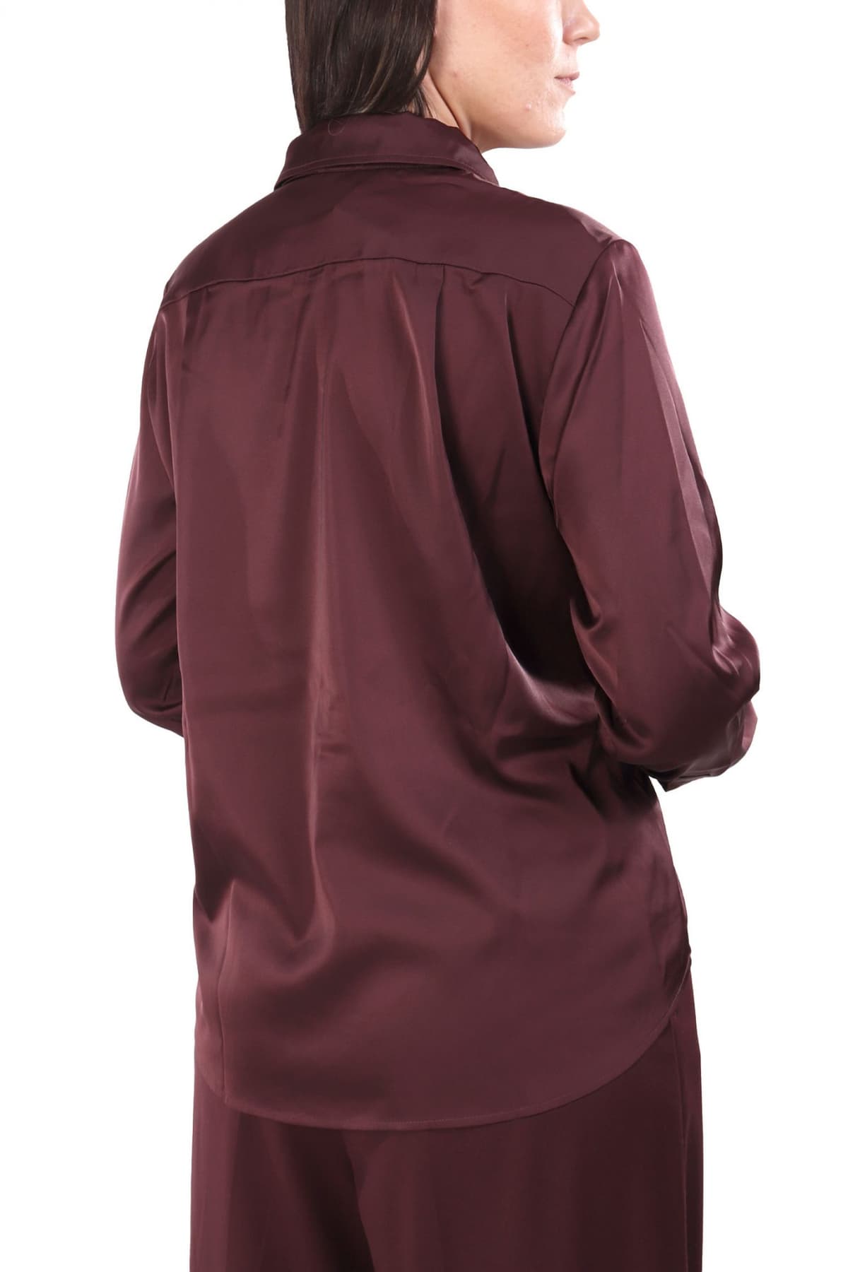 MARELLA EMME ΠΟΥΚΑΜΙΣΟ ΜΕ ΟΨΗ ΣΑΤΕΝ NAPLES ΜΠΟΡΝΤΩ