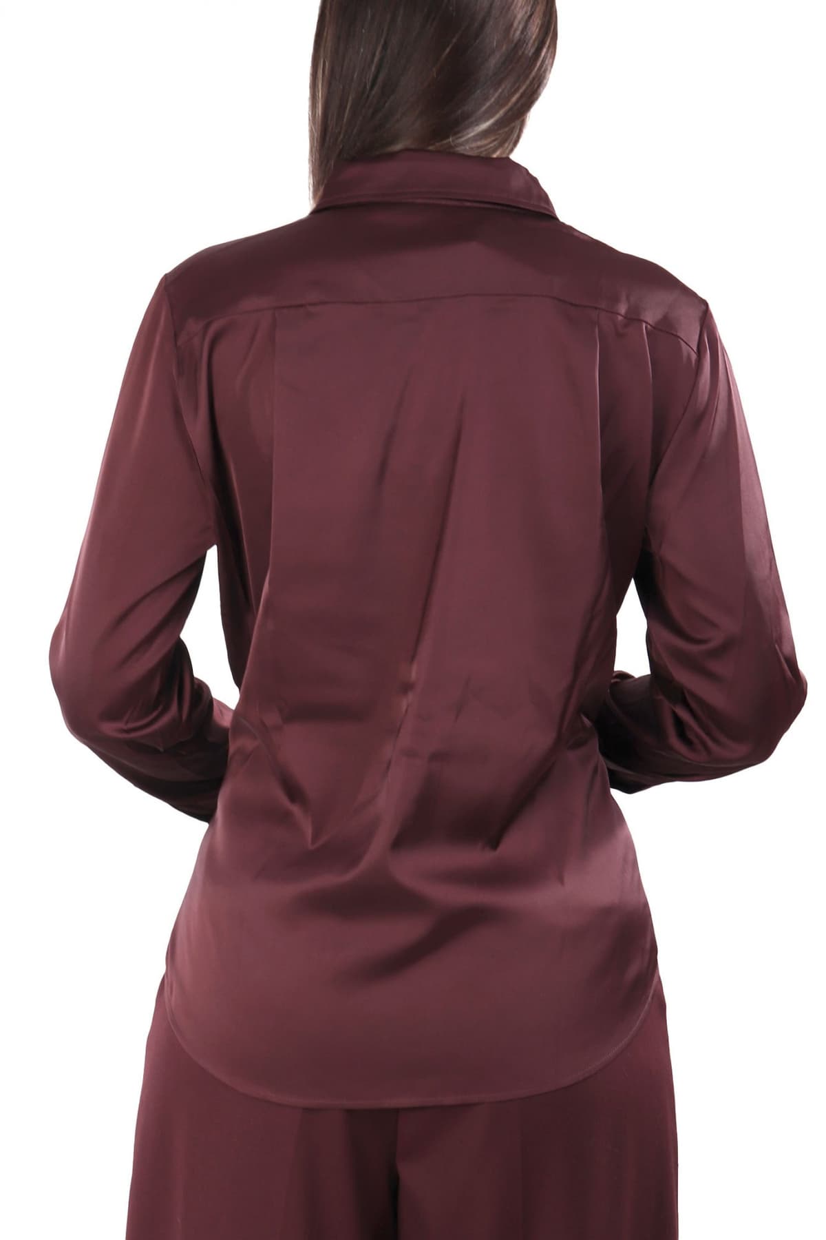 MARELLA EMME ΠΟΥΚΑΜΙΣΟ ΜΕ ΟΨΗ ΣΑΤΕΝ NAPLES ΜΠΟΡΝΤΩ