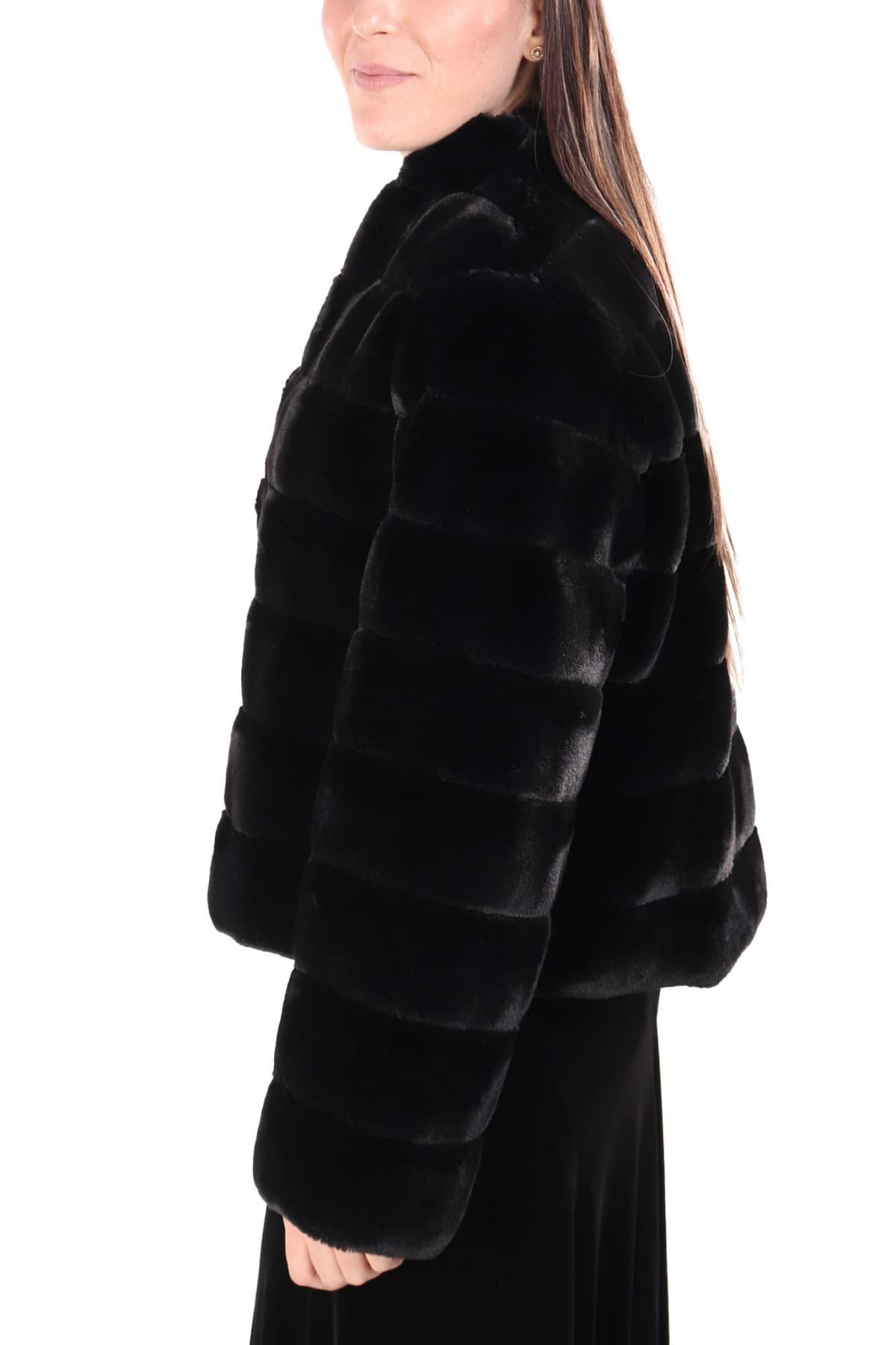 MARELLA EMME ΓΟΥΝΑ CARPAZI REGULAR FIT ΜΑΥΡΟ