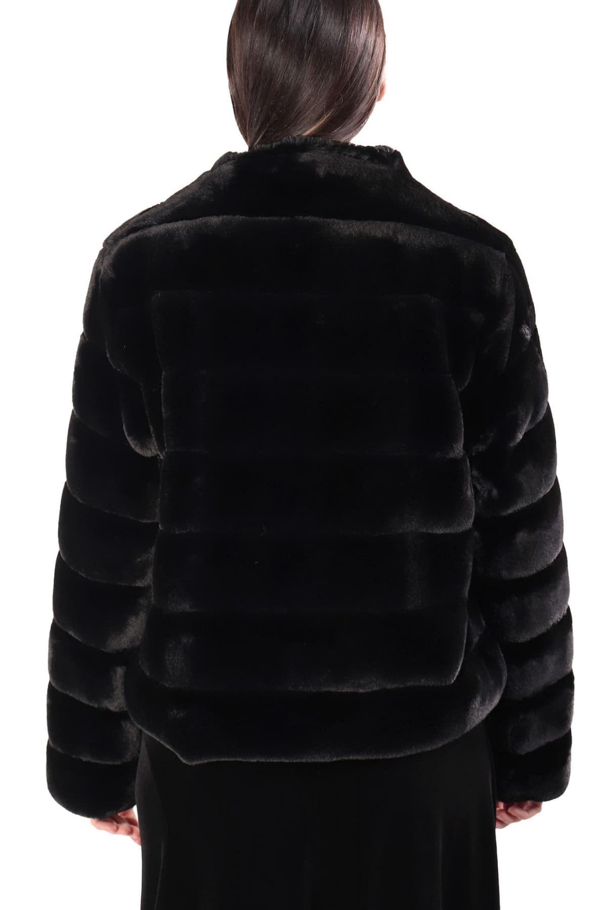 MARELLA EMME ΓΟΥΝΑ CARPAZI REGULAR FIT ΜΑΥΡΟ