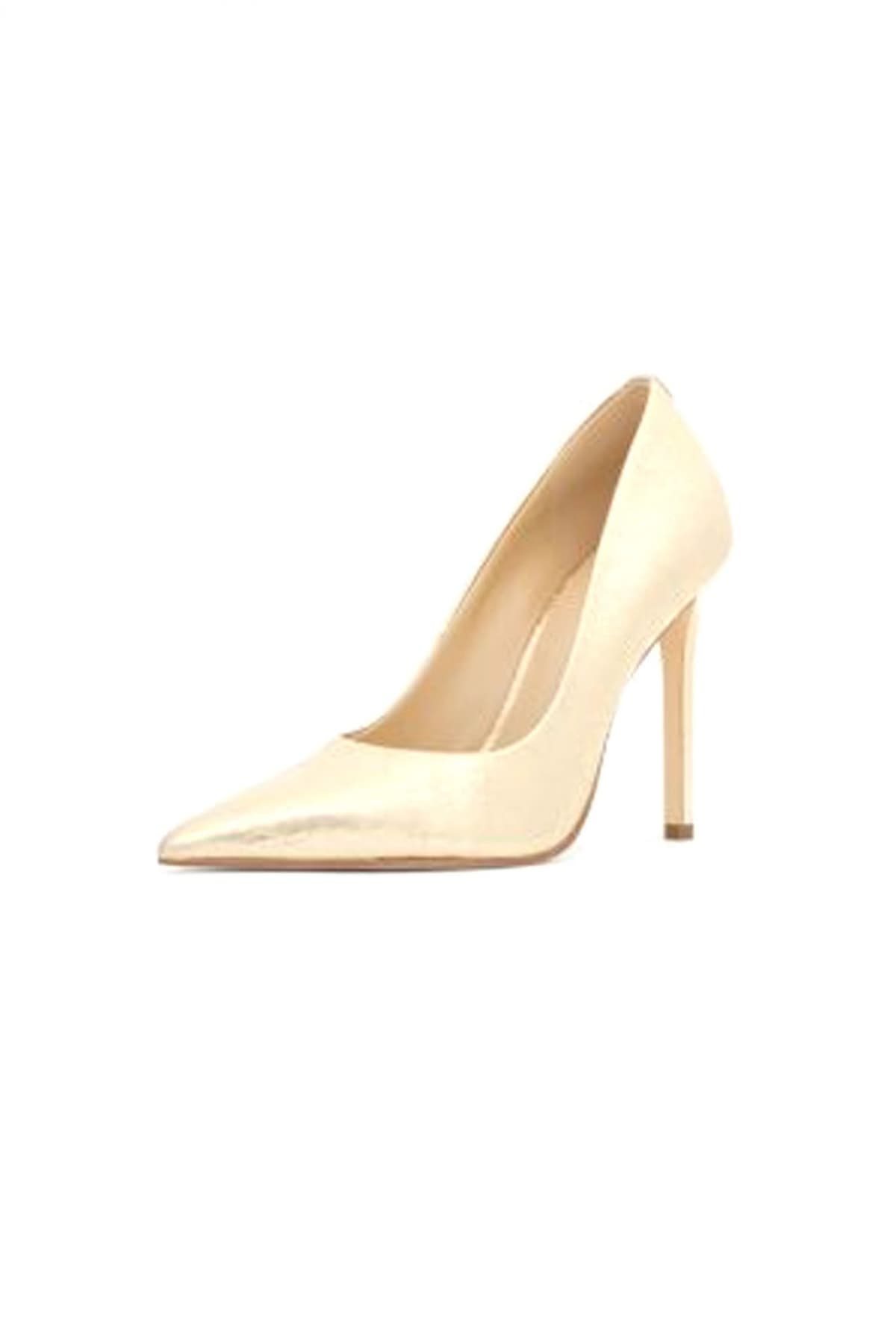 MICHAEL KORS ΠΑΠΟΥΤΣΙΑ ΓΟΒEΣ ΕLYSE HIGH PUMP LOGO METAΛΛΙΚΟ ΧΡΥΣΟ