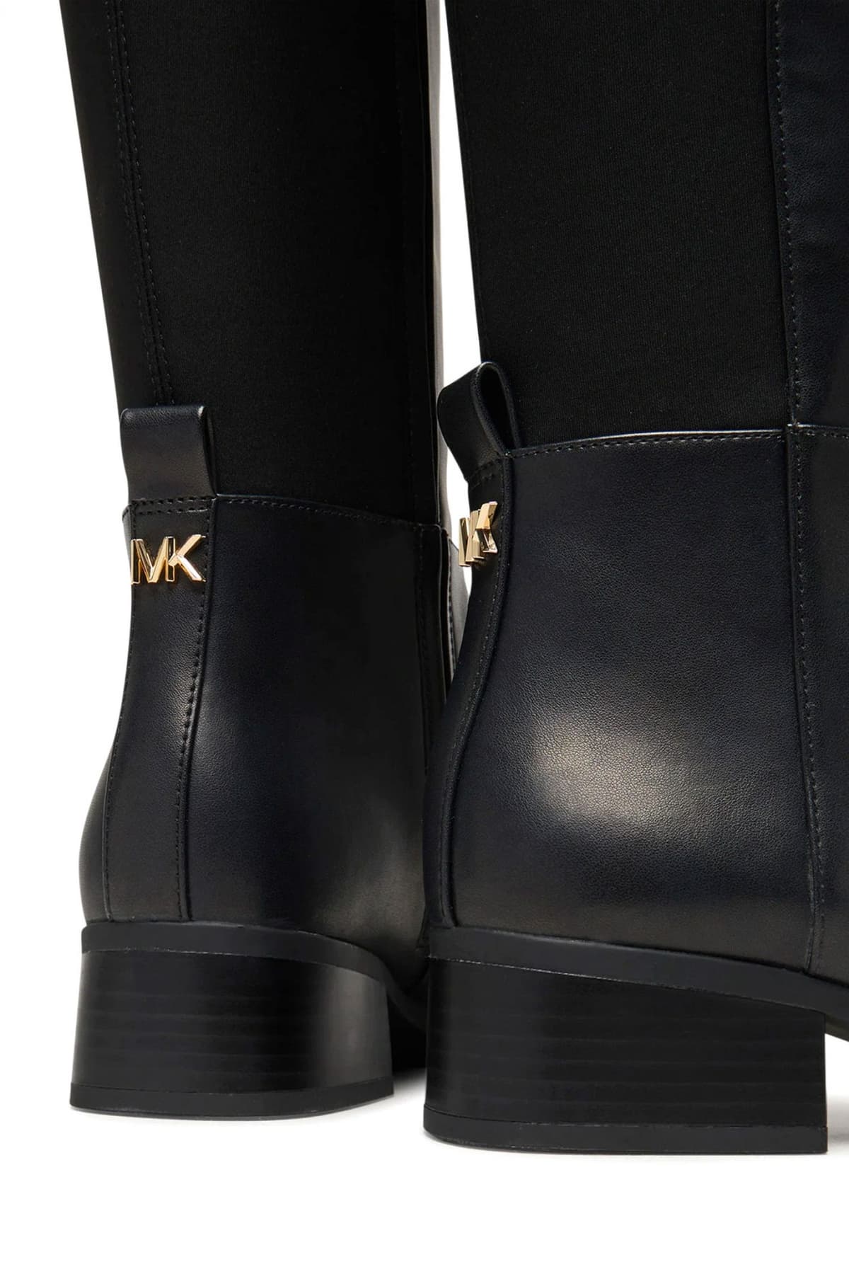 MICHAEL KORS ΠΑΠΟΥΤΣΙΑ ΜΠΟΤEΣ LEX BOOT ΦΕΡΜΟΥΑΡ LOGO MAYΡΟ