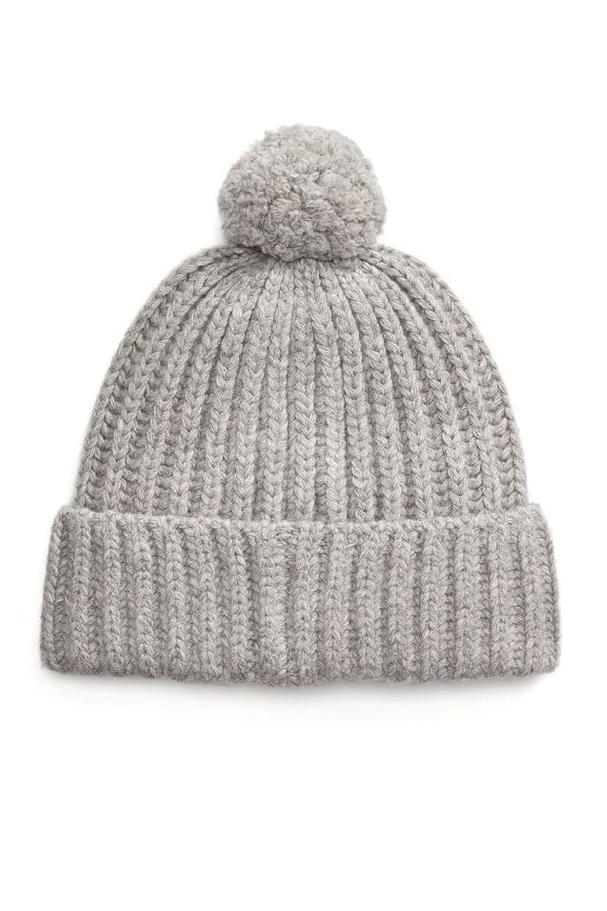 RALPH LAUREN ΣΚΟΥΦΟΣ ΠΛΕΚΤΟ LOGO BEAR ΓΚΡΙ