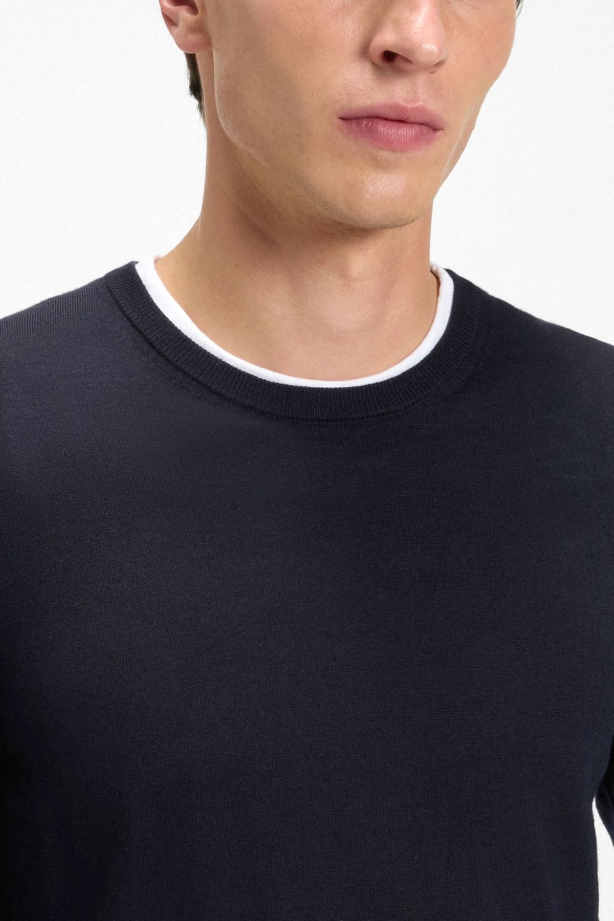 Men's Knitwear Boss Blue