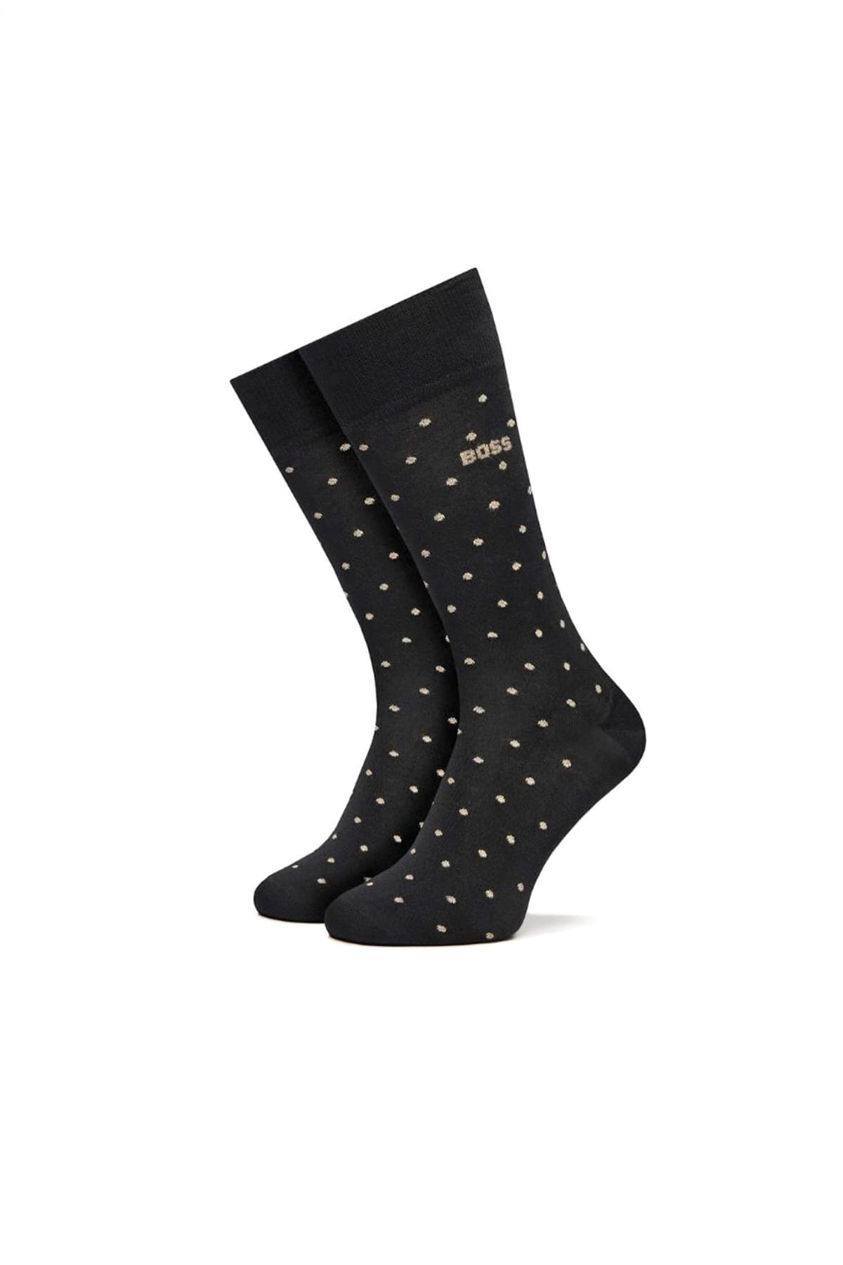 BOSS ΚΑΛΤΣΕΣ 2PACK RS GIFT SET MC ΜΑΥΡΟ