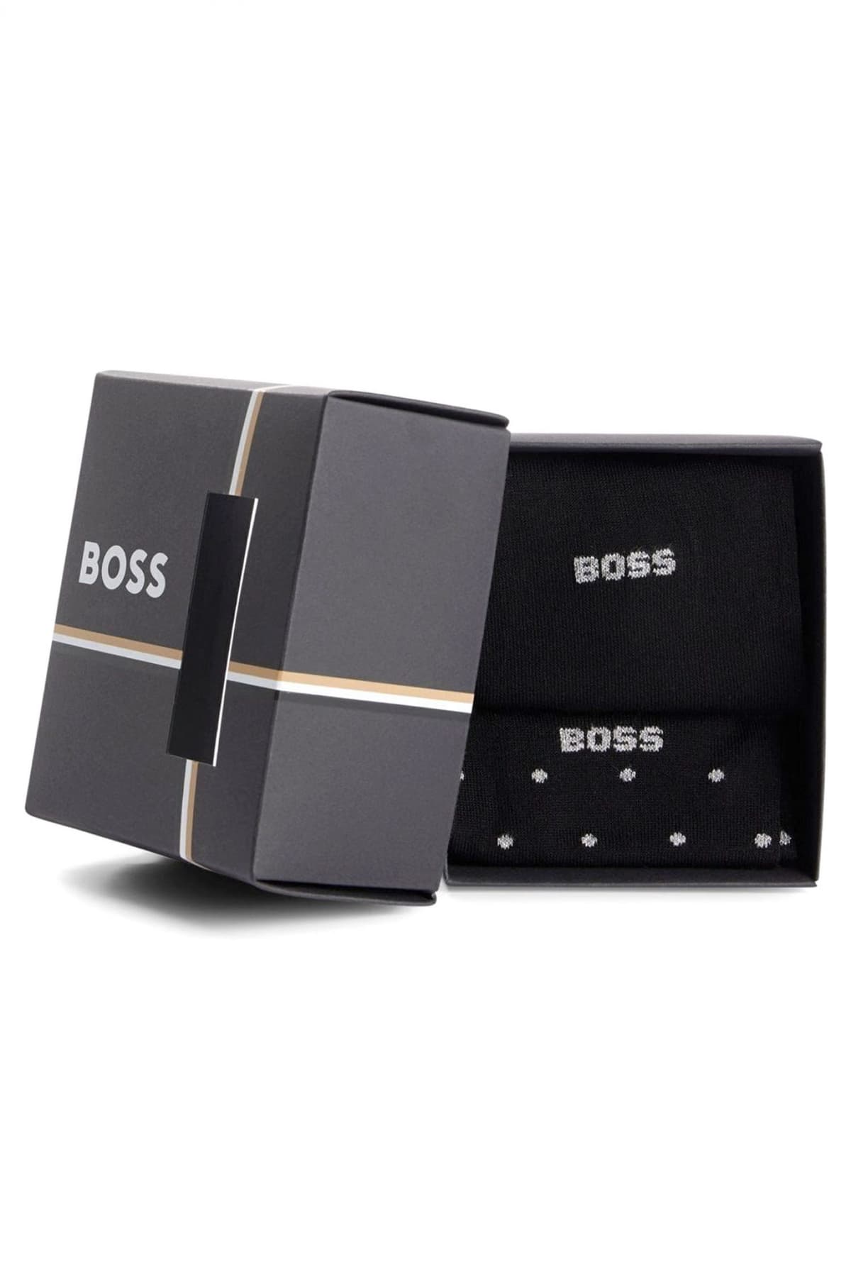 BOSS ΚΑΛΤΣΕΣ 2PACK R S GIFT SET MC ΜΠΛΕ