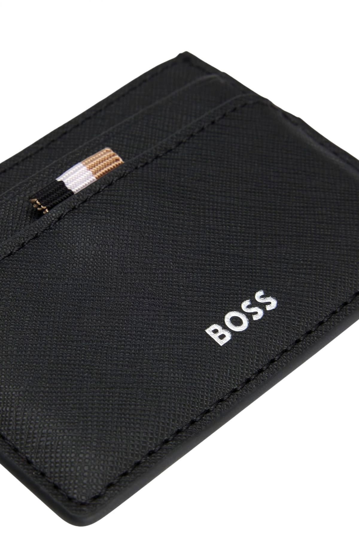 BOSS ΘΗΚΗ ΚΑΡΤΩΝ ZAIR MONEY CLIP I ΜΑΥΡΟ