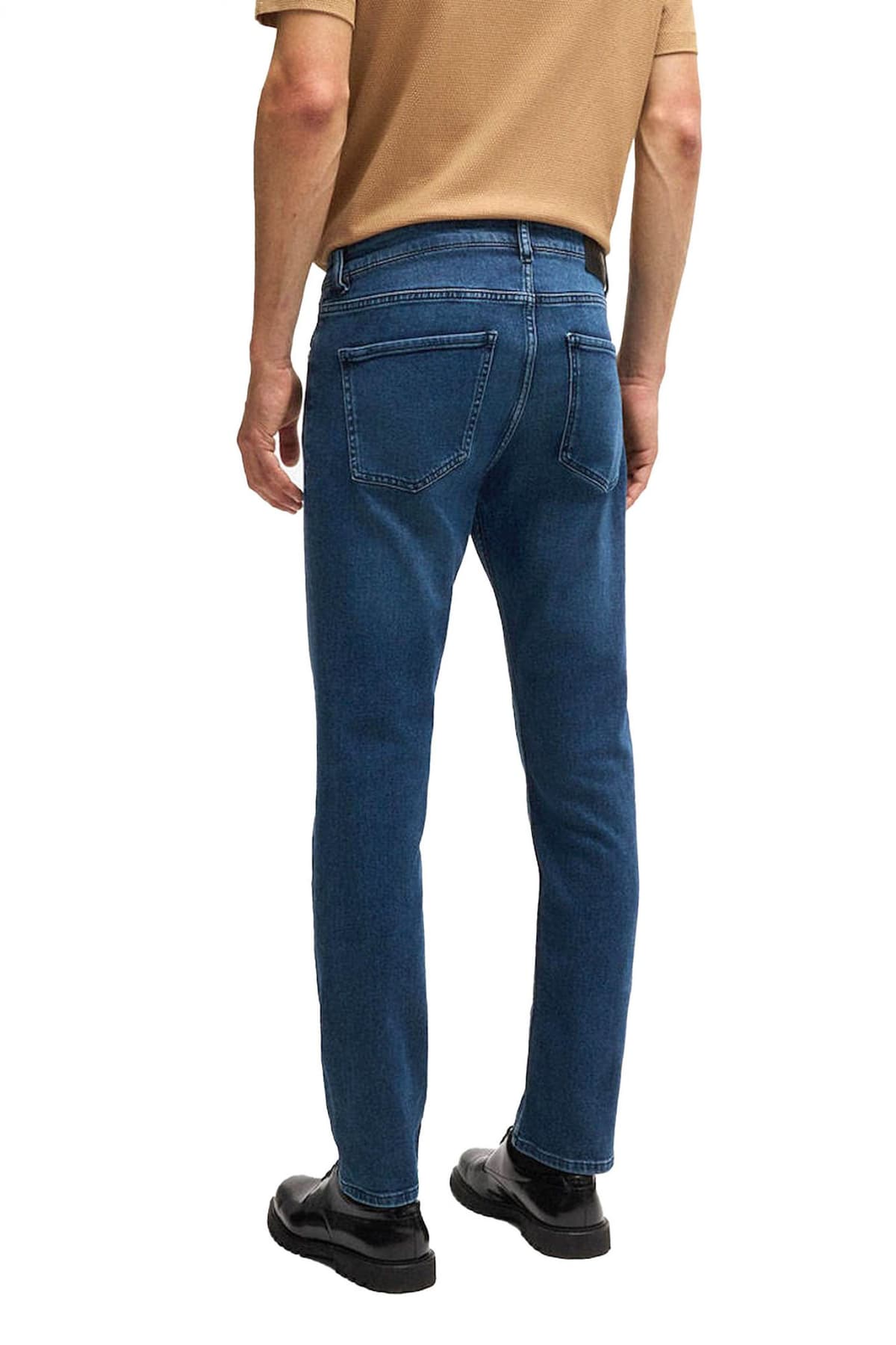 BOSS ΠΑΝΤΕΛΟΝΙ JEANS H-DELAWARE SLIM FIT ΜΠΛΕ