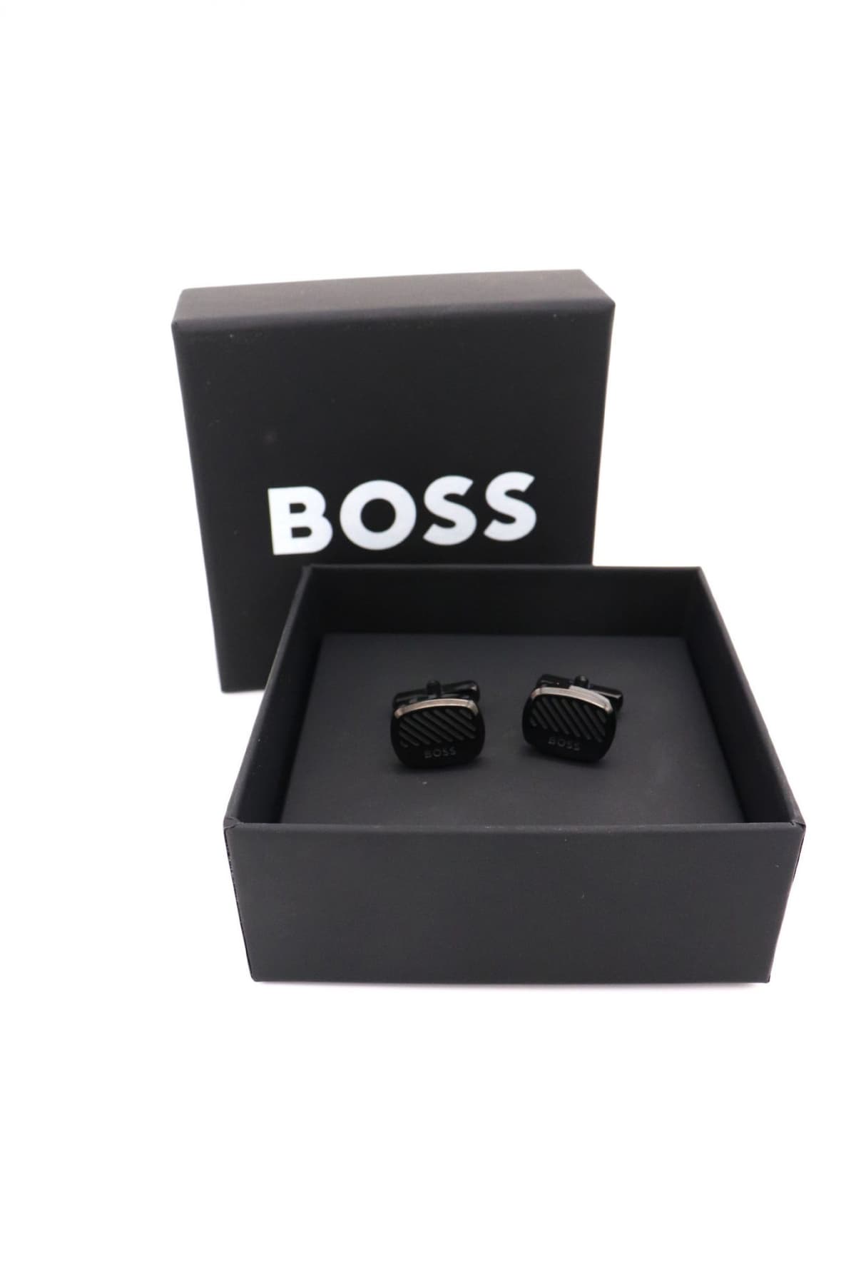 BOSS ΜΑΝΙΚΕΤΟΚΟΥΜΠΟ B-ASING-CUF ΜΑΥΡΟ