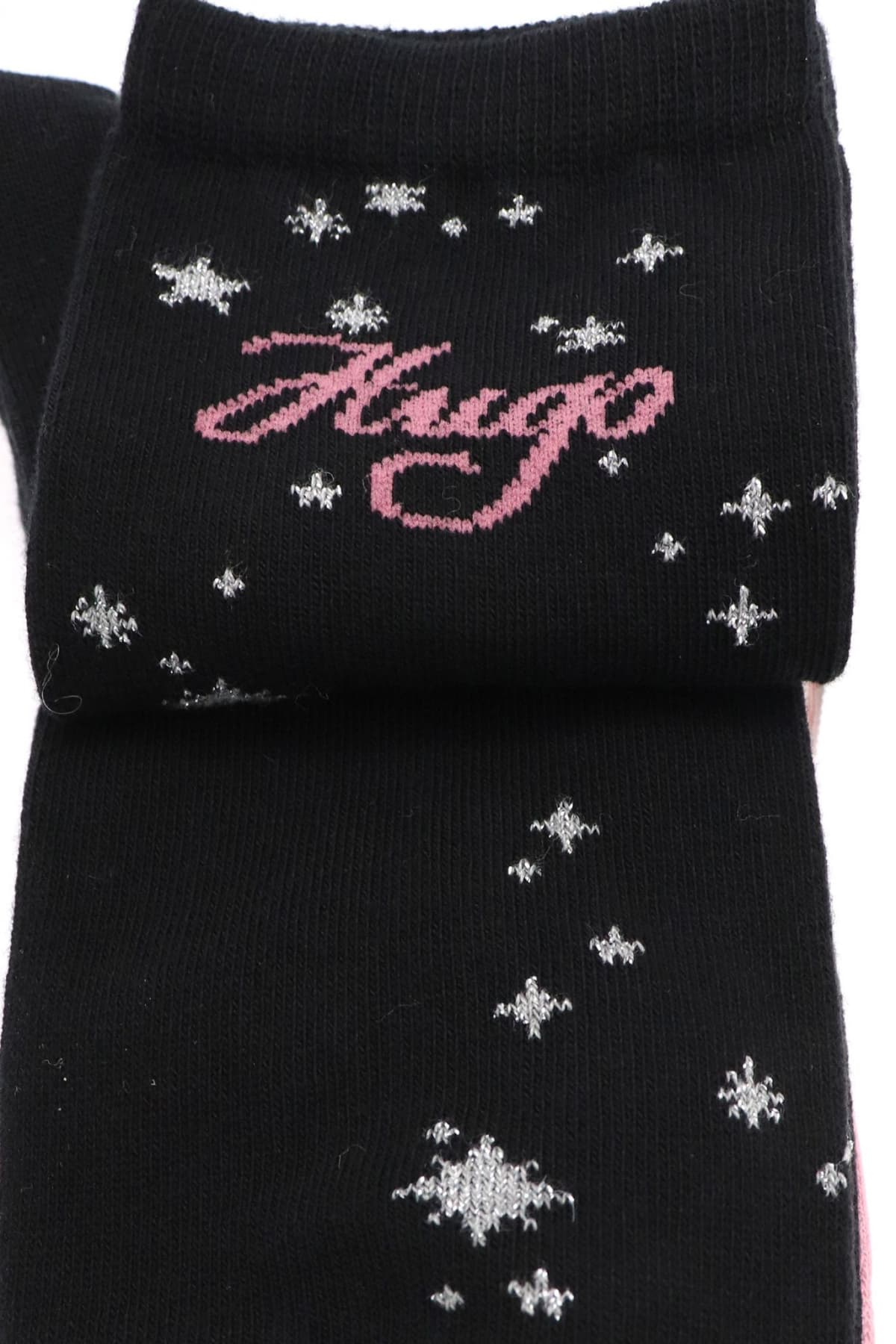 HUGO ΚΑΛΤΣΕΣ 4P QSGIFT SET CC W LOGO ΜΑΥΡΟ-ΡΟΖ-ΛΕΥΚΟ