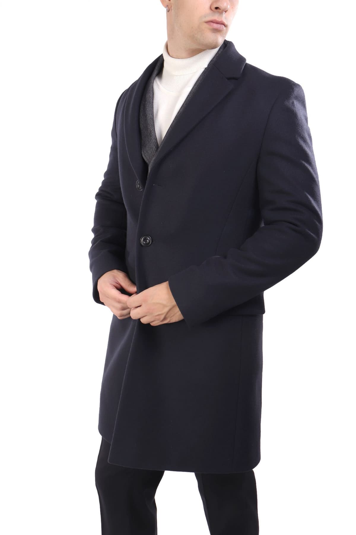 HUGO ΠΑΛΤΟ MIGOR2541 ΜΠΛΕ