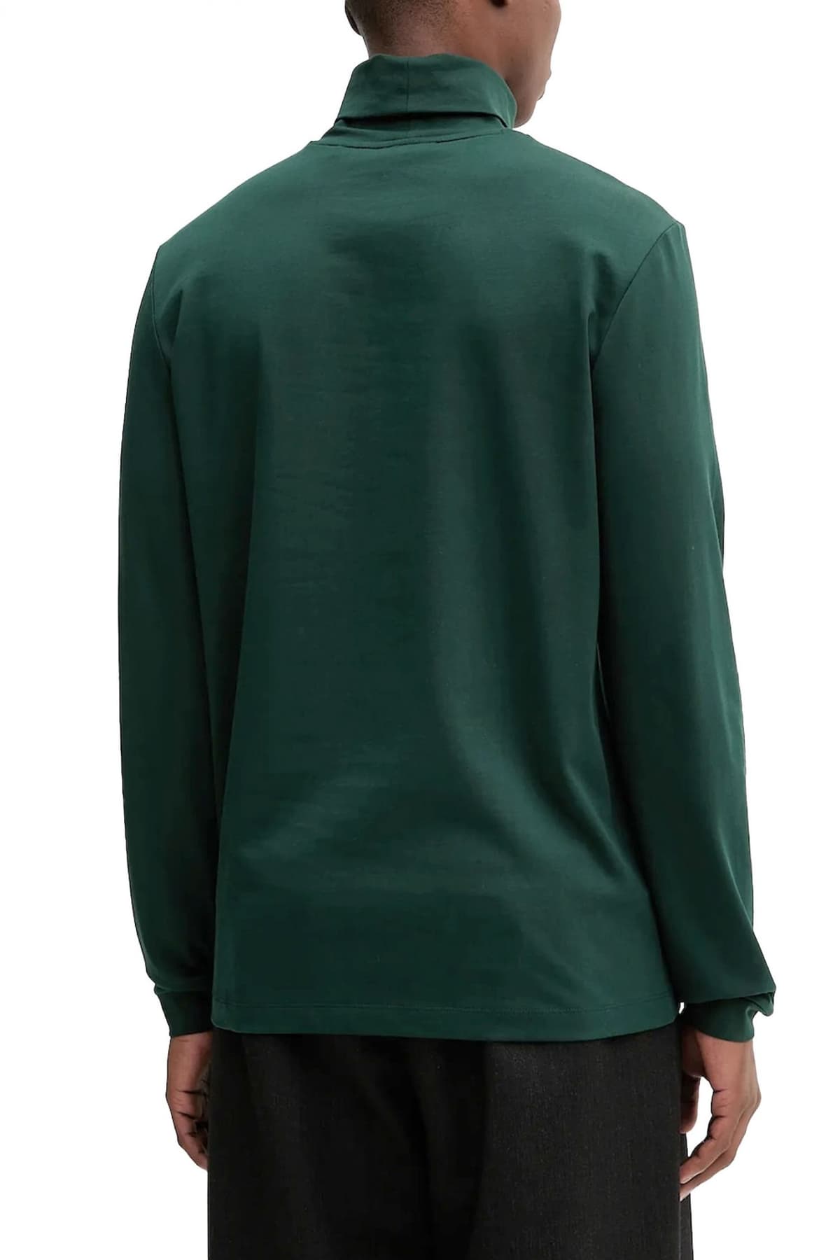 HUGO T-SHIRT ROLLNECK DAPOROLLO LOGO ΚΥΠΑΡΙΣΣΙ